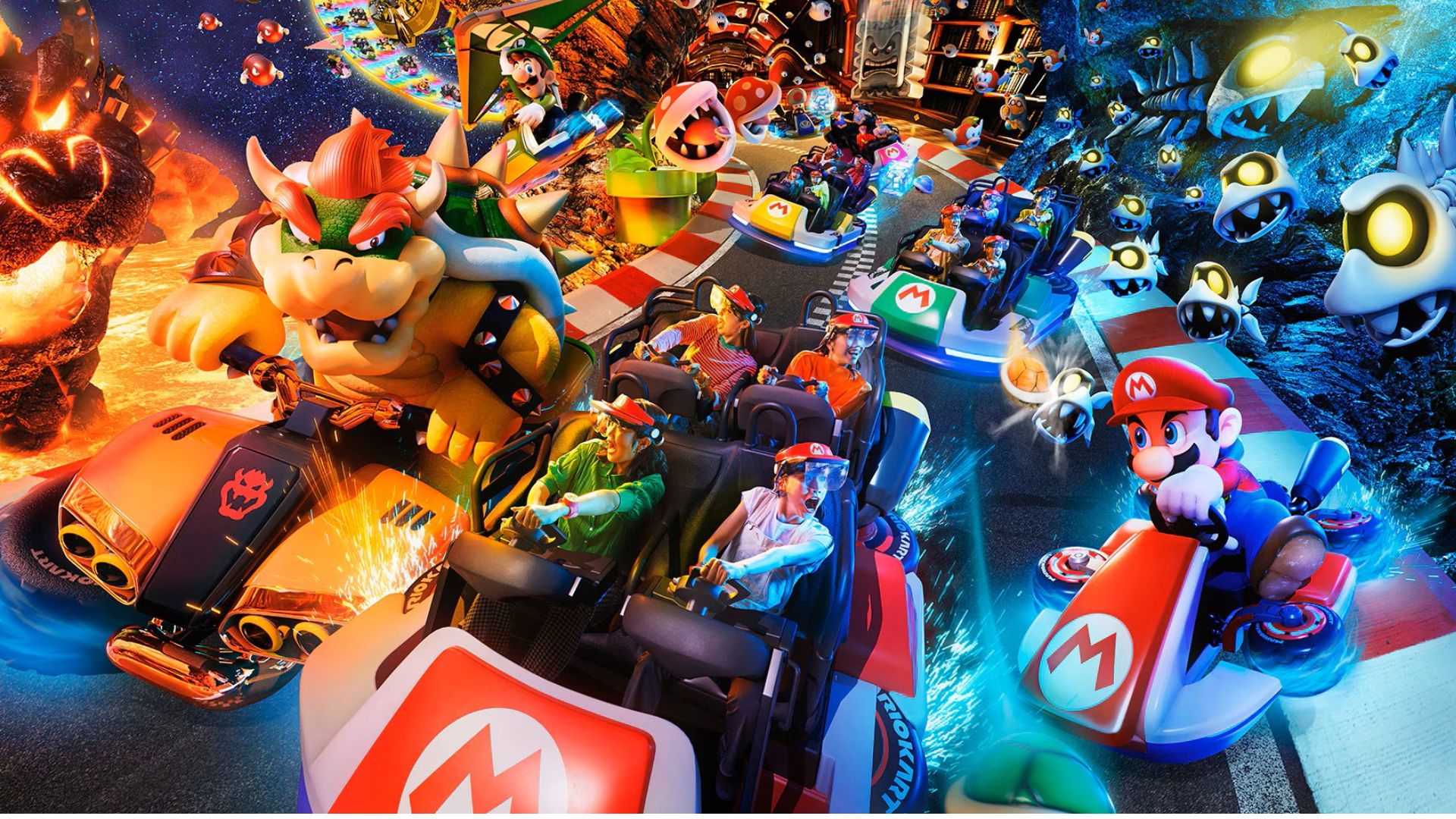 Osaka cityscapes and nightlife connected to the sea.