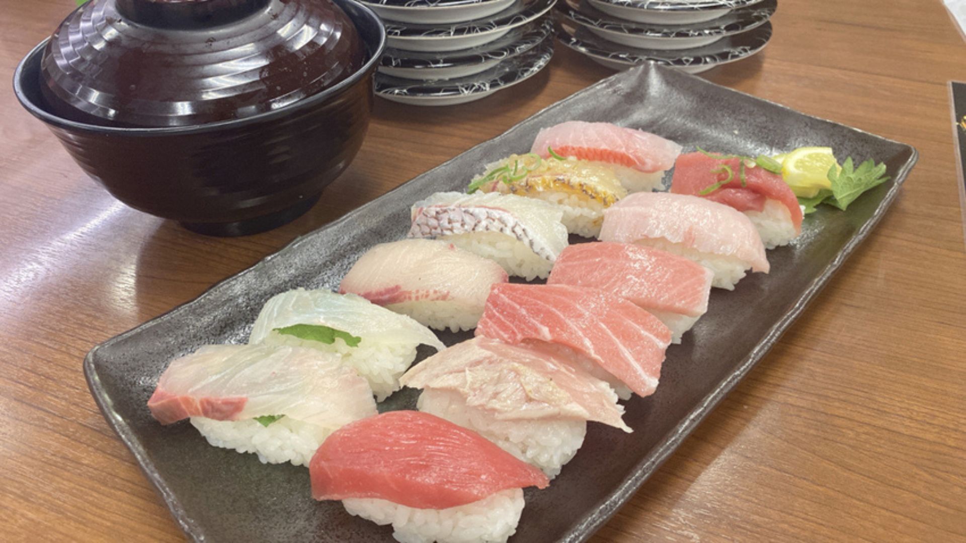 Your Osaka Bay catch turned into premium sushi
