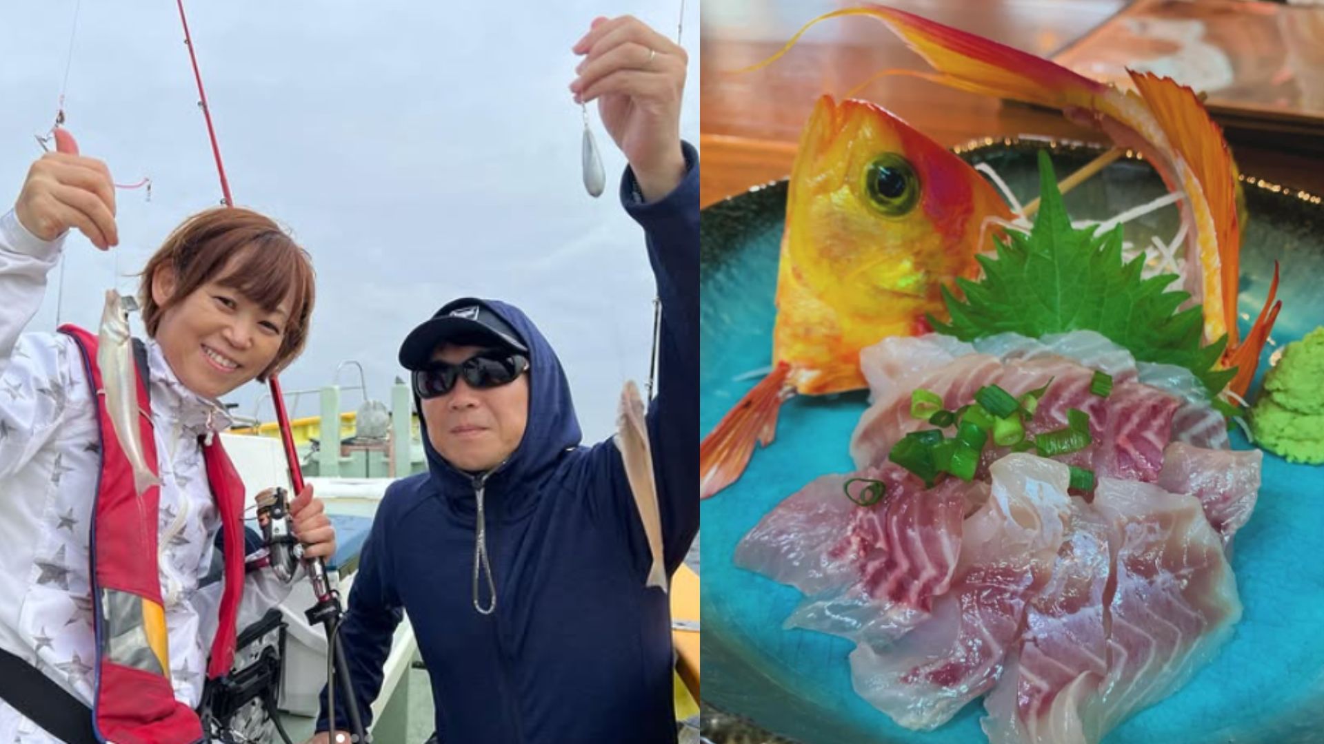 Freshly caught fish in Yokohama – dangerously delicious.