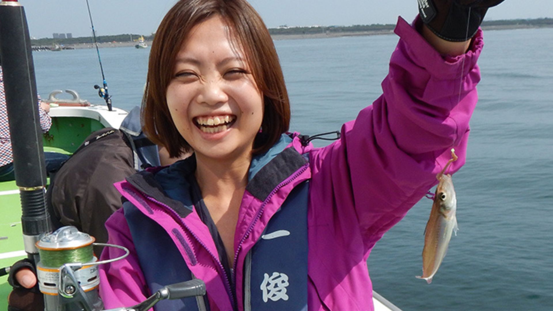 A family-friendly boat with clean facilities and a kind captain in Shonan Chigasaki