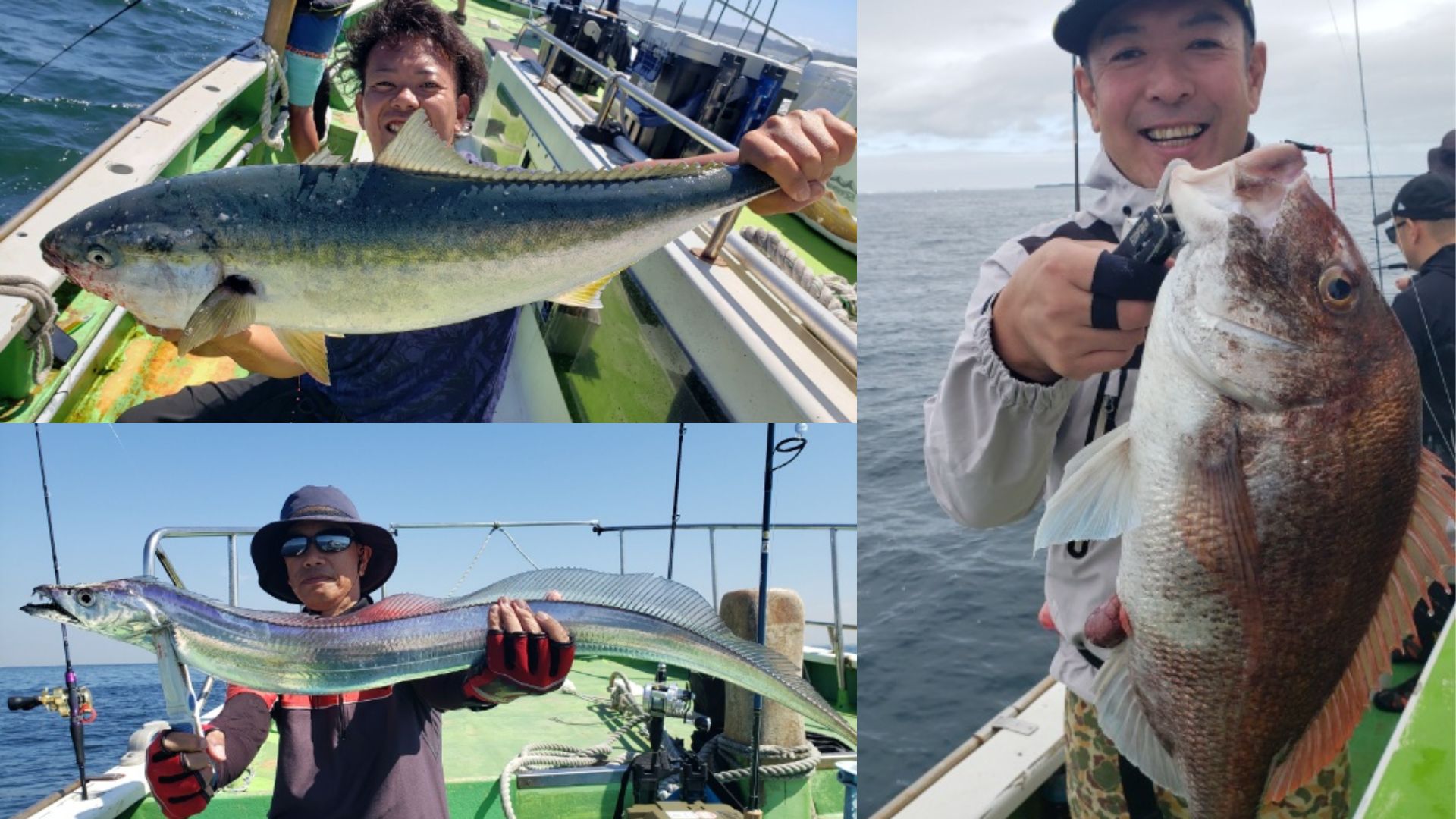 The thrill of reeling in the first catch of the day on Tokyo Bay!
