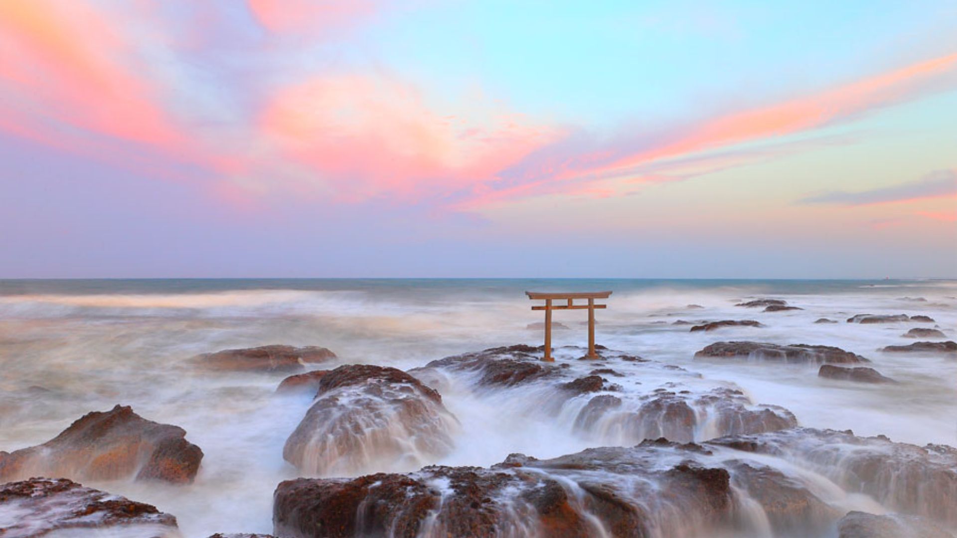 Townscapes and sightseeing spots in Oarai