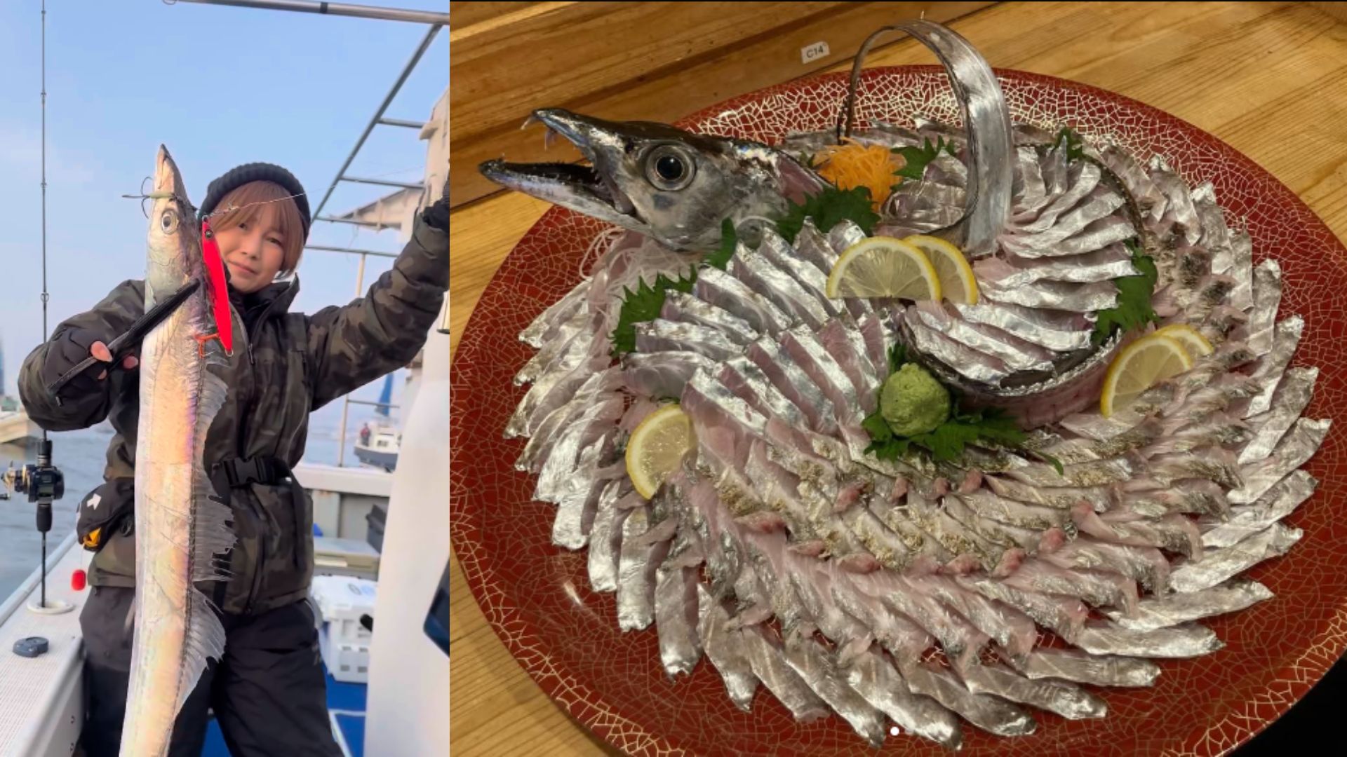 Freshly caught fish — dangerously delicious.