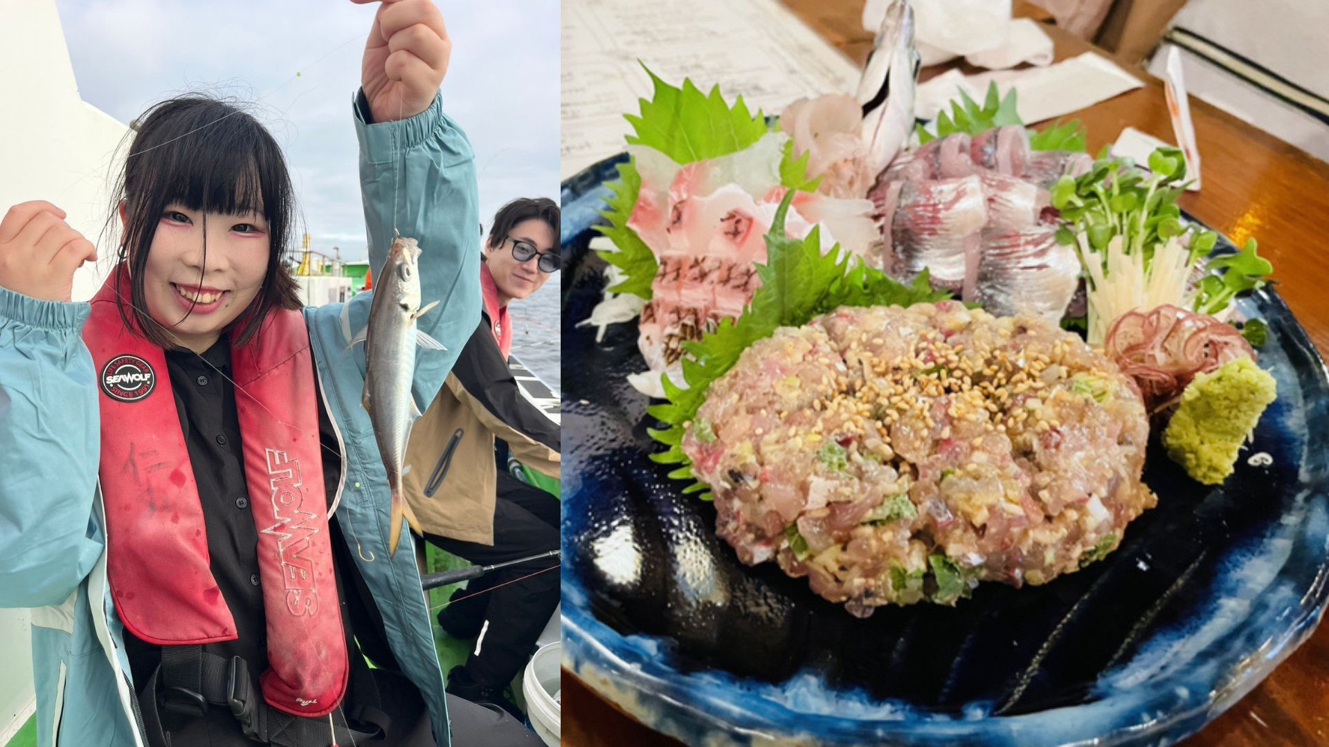 Freshly caught fish in Yokohama’s Kanazawa-Hakkei — dangerously delicious.