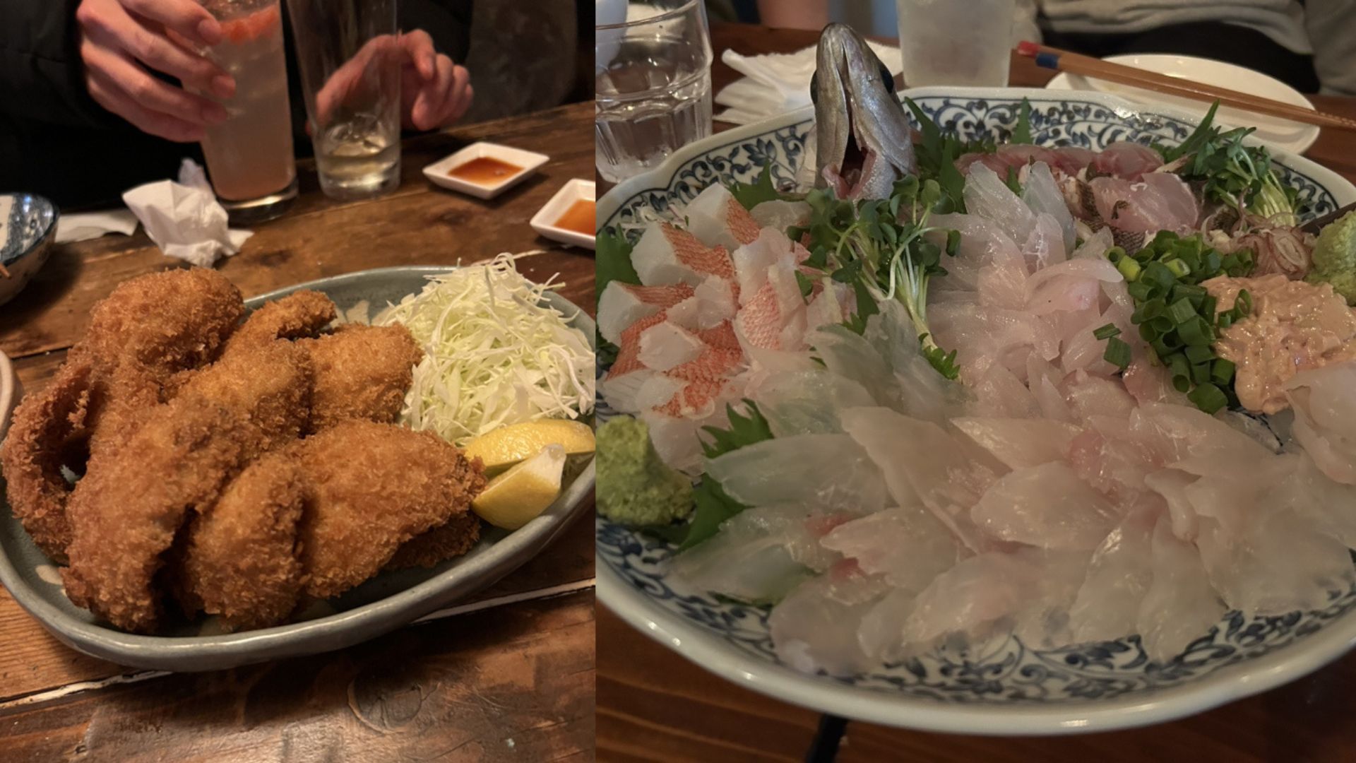 Your own Tokyo Bay catch, transformed into a full course by Sand Fish.