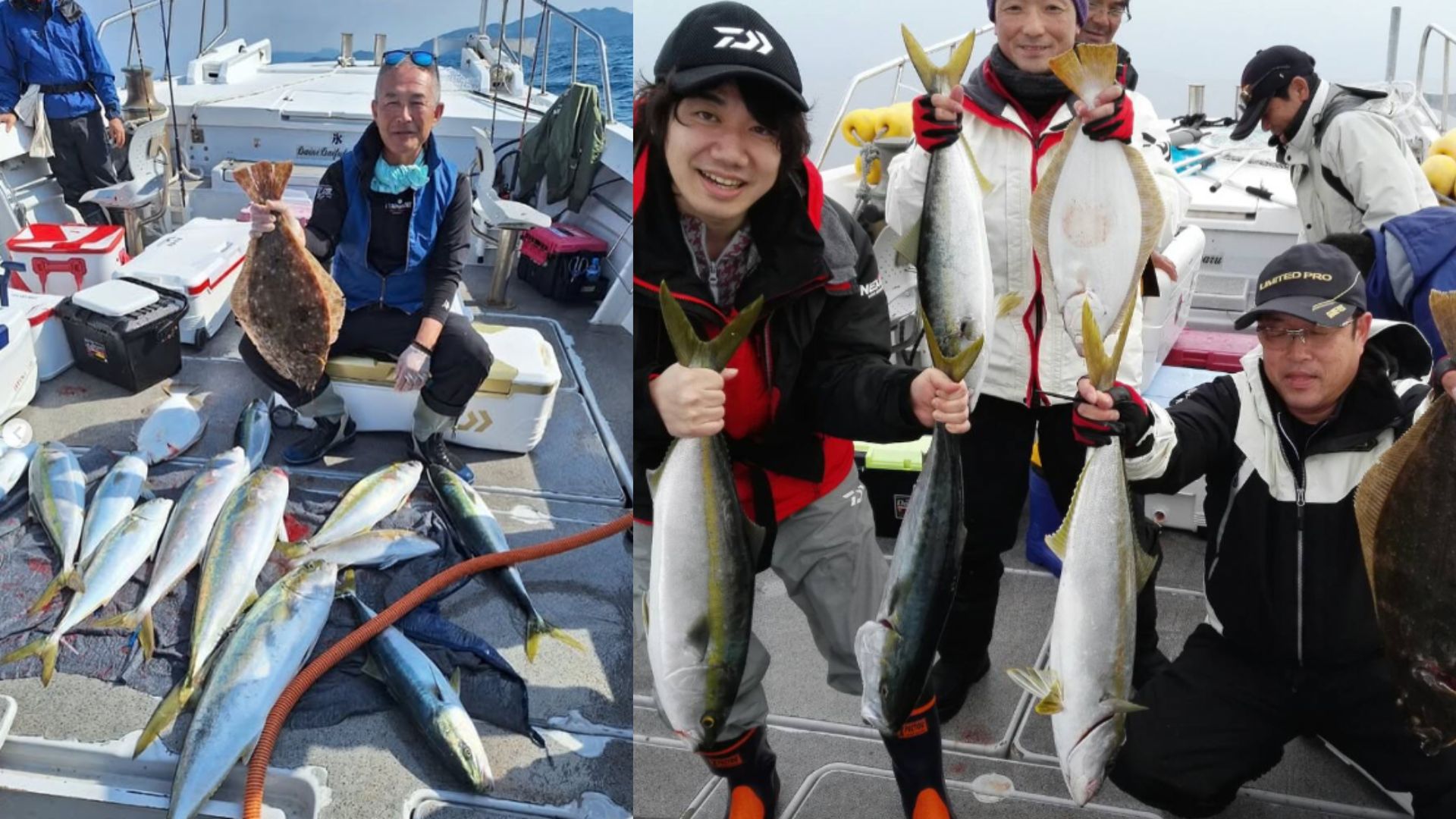 The thrill of reeling in the first catch of the day!