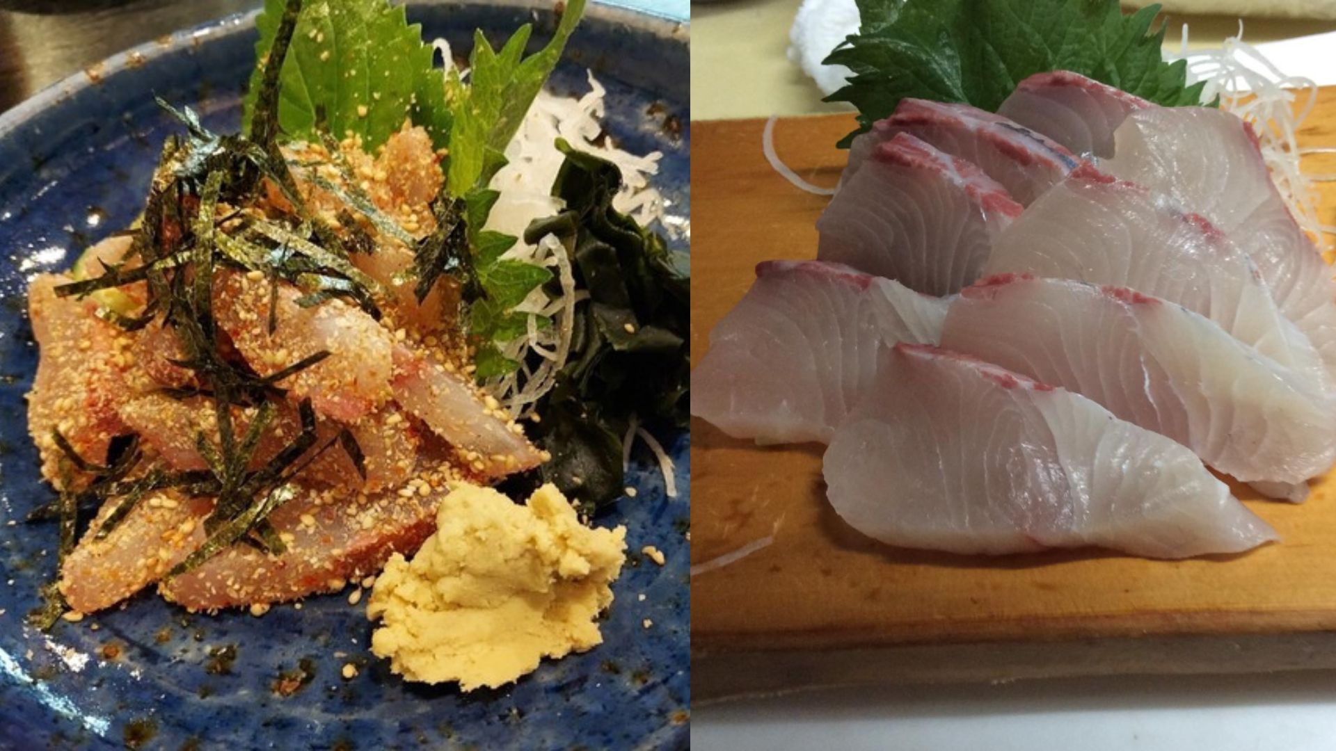 Your own catch transformed into a world-class meal