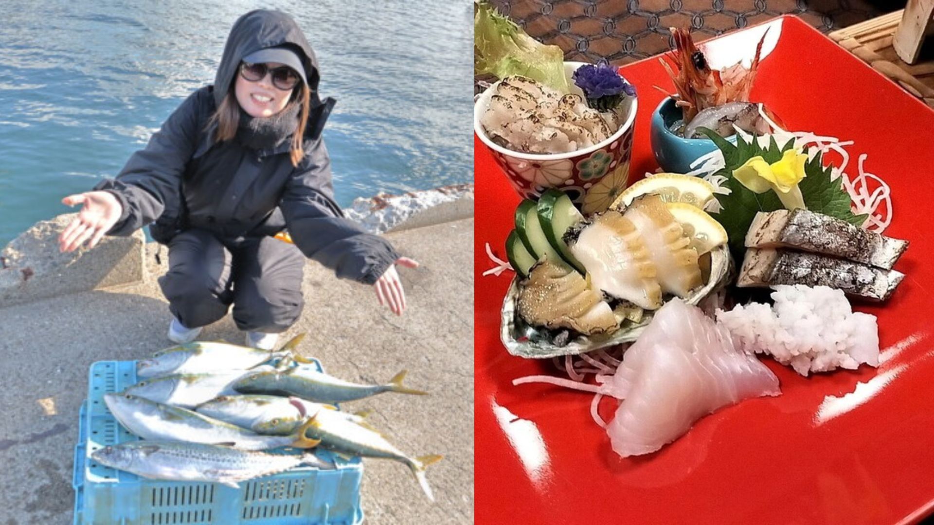 Freshly caught fish in Fukui — dangerously delicious.