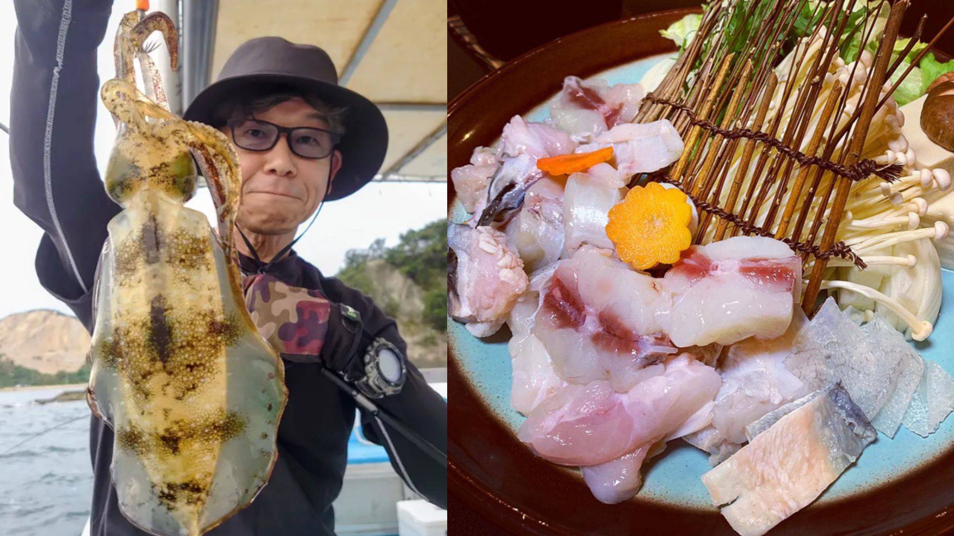 Freshly caught fish in the Seto Inland Sea — dangerously delicious.
