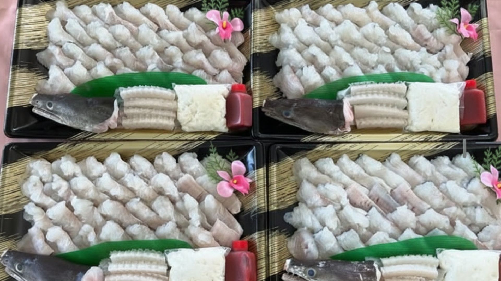 Freshly caught fish transformed into a meal