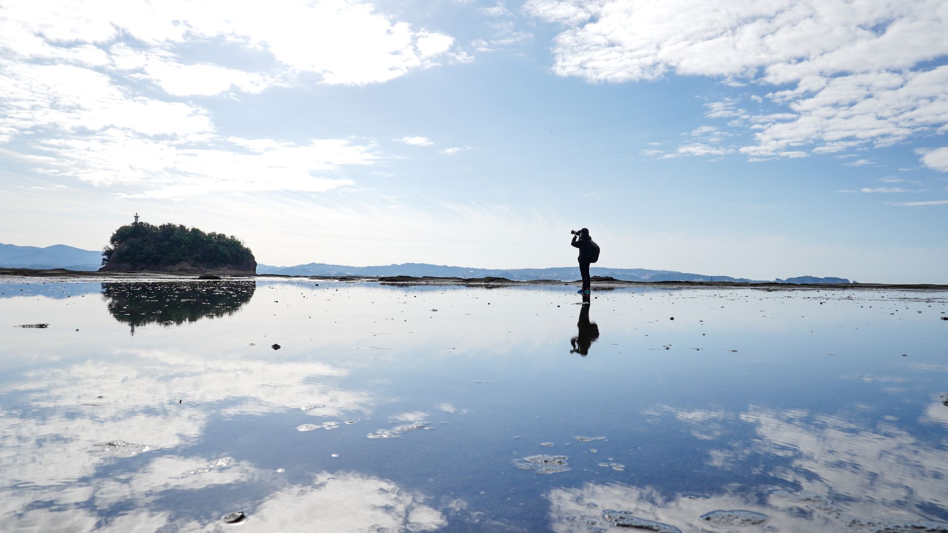 Coastal scenery and townscape of Tanabe, Wakayama