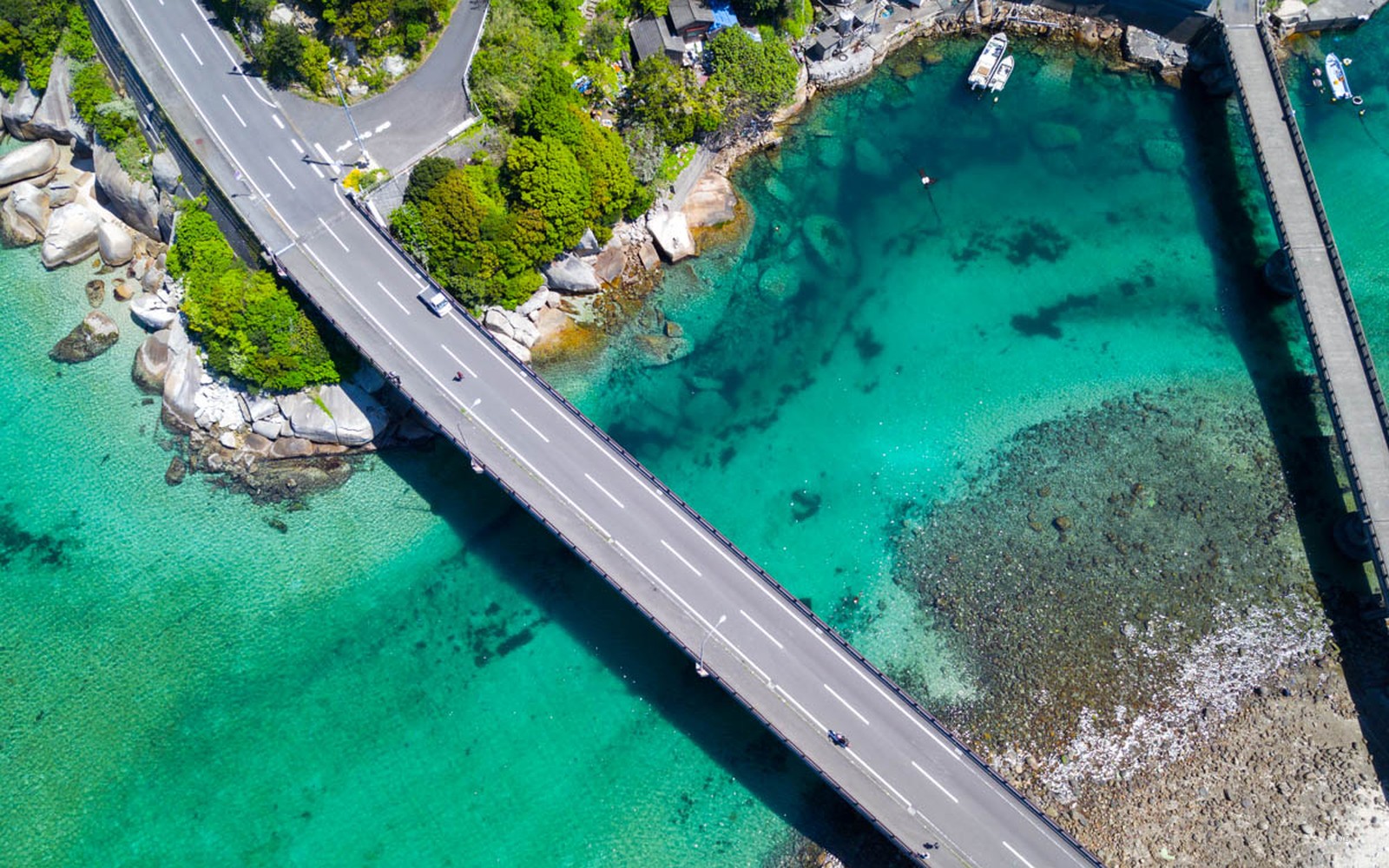 Townscapes and seaside views around the area