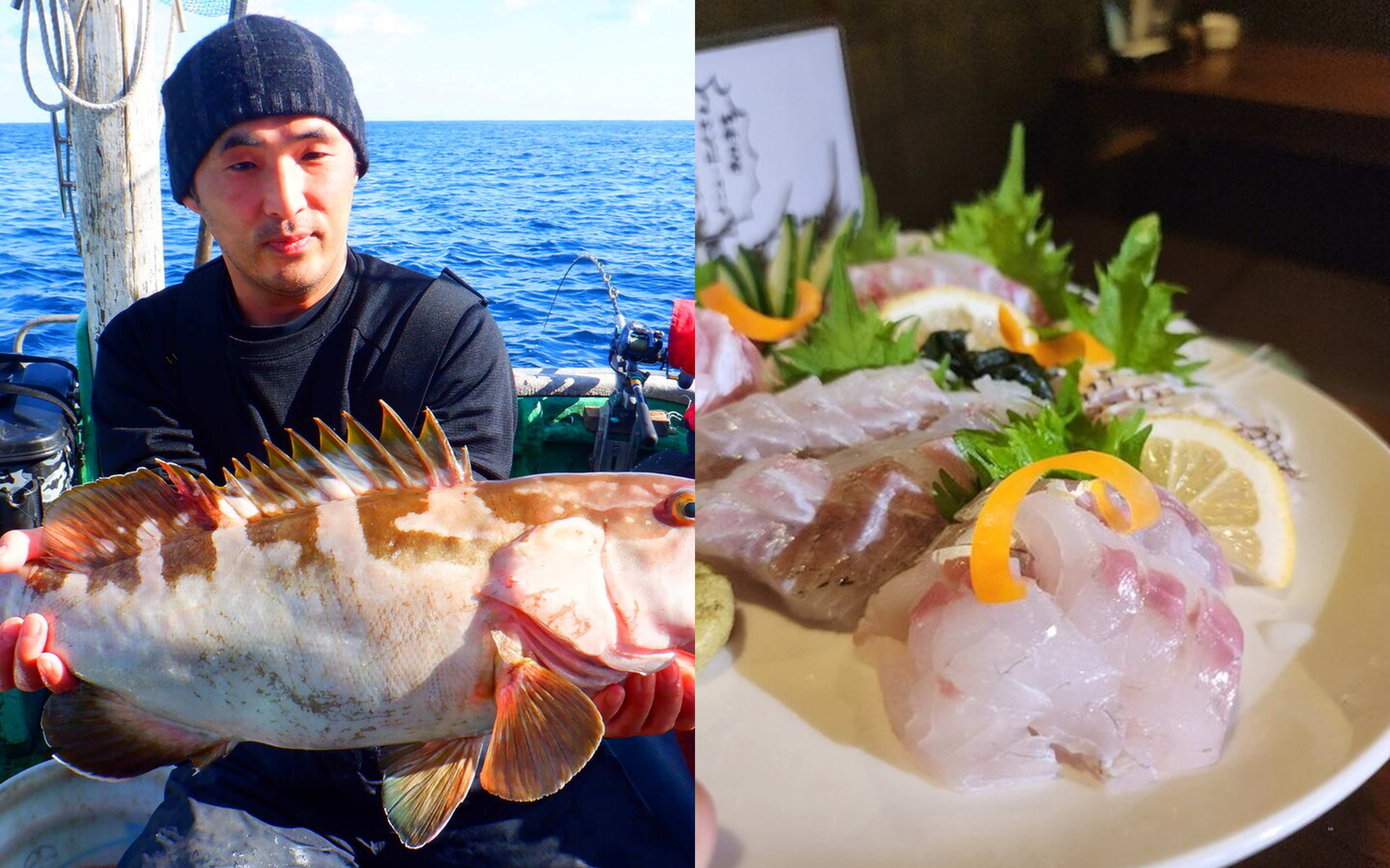 Freshly caught fish — dangerously delicious.