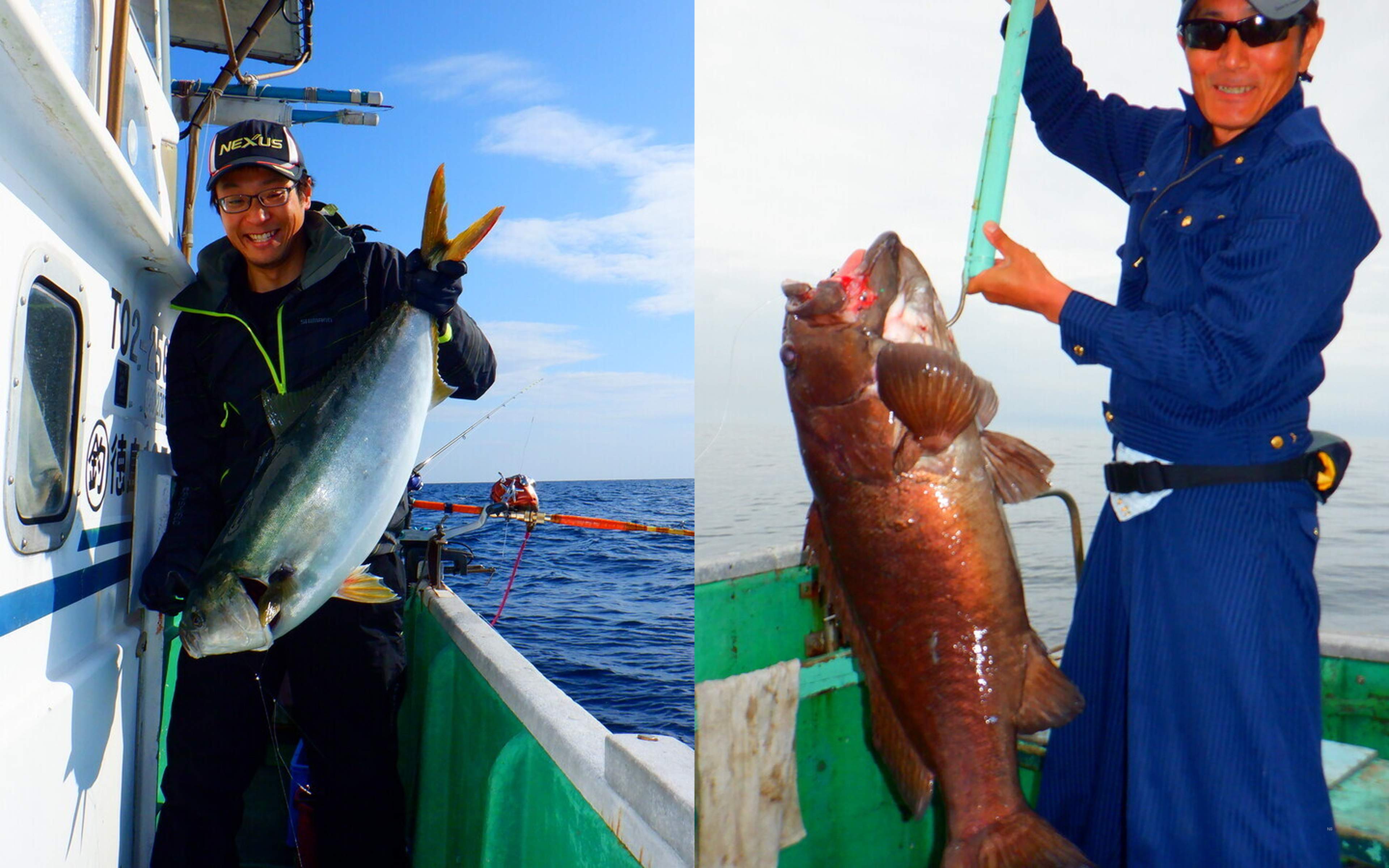 The thrill of reeling in a fish