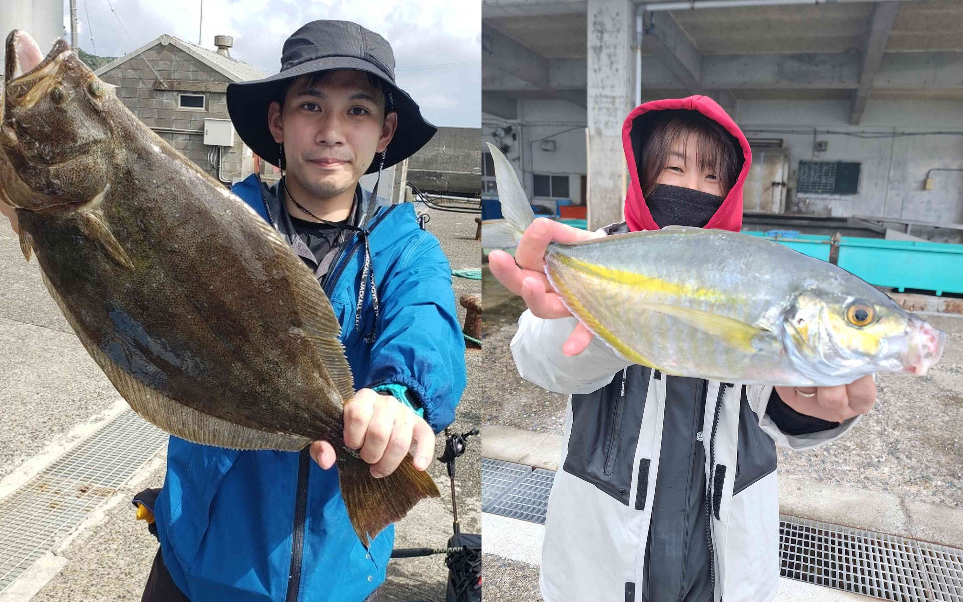 The thrill of reeling in the first catch of the day!