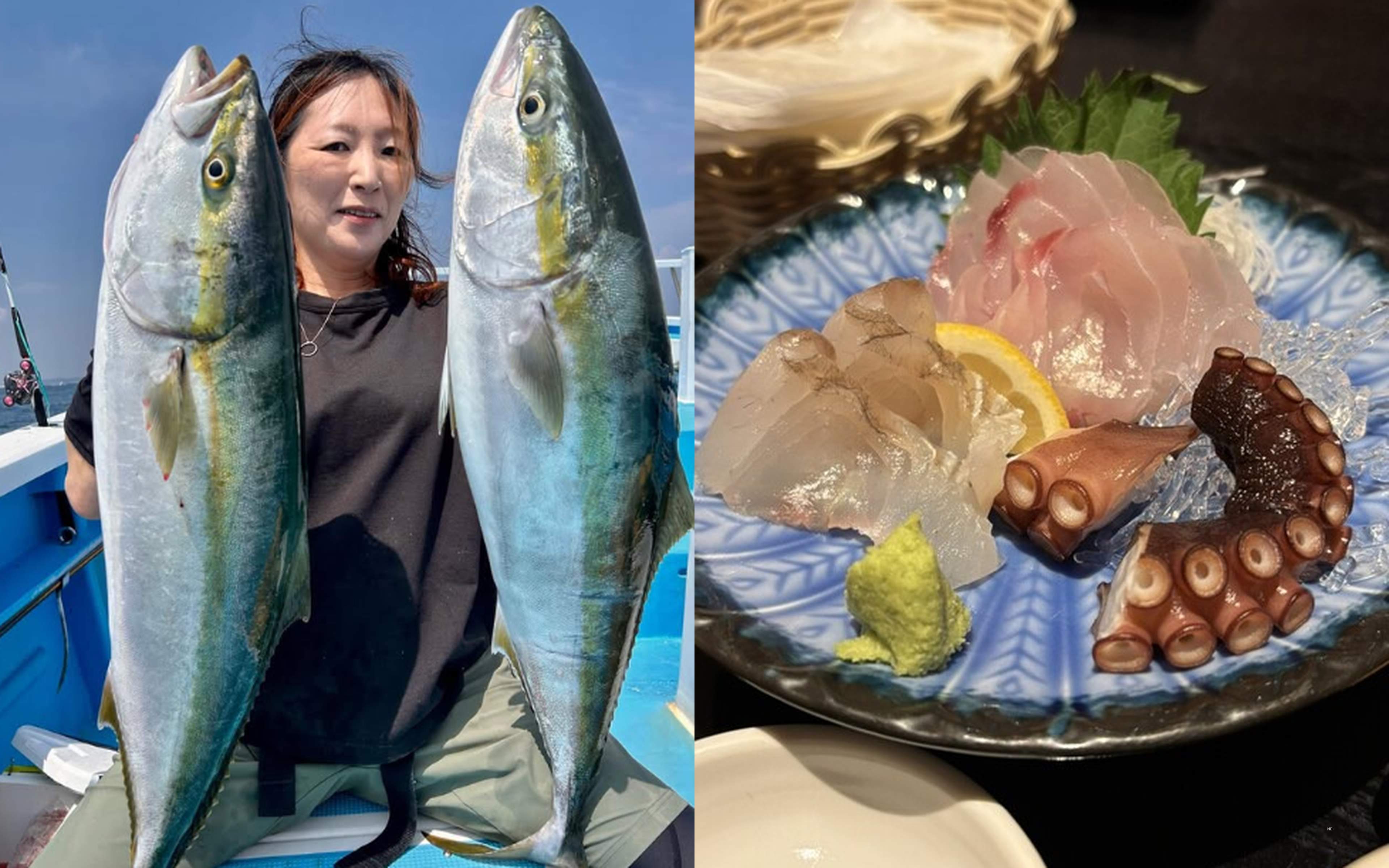 Freshly caught fish — dangerously delicious