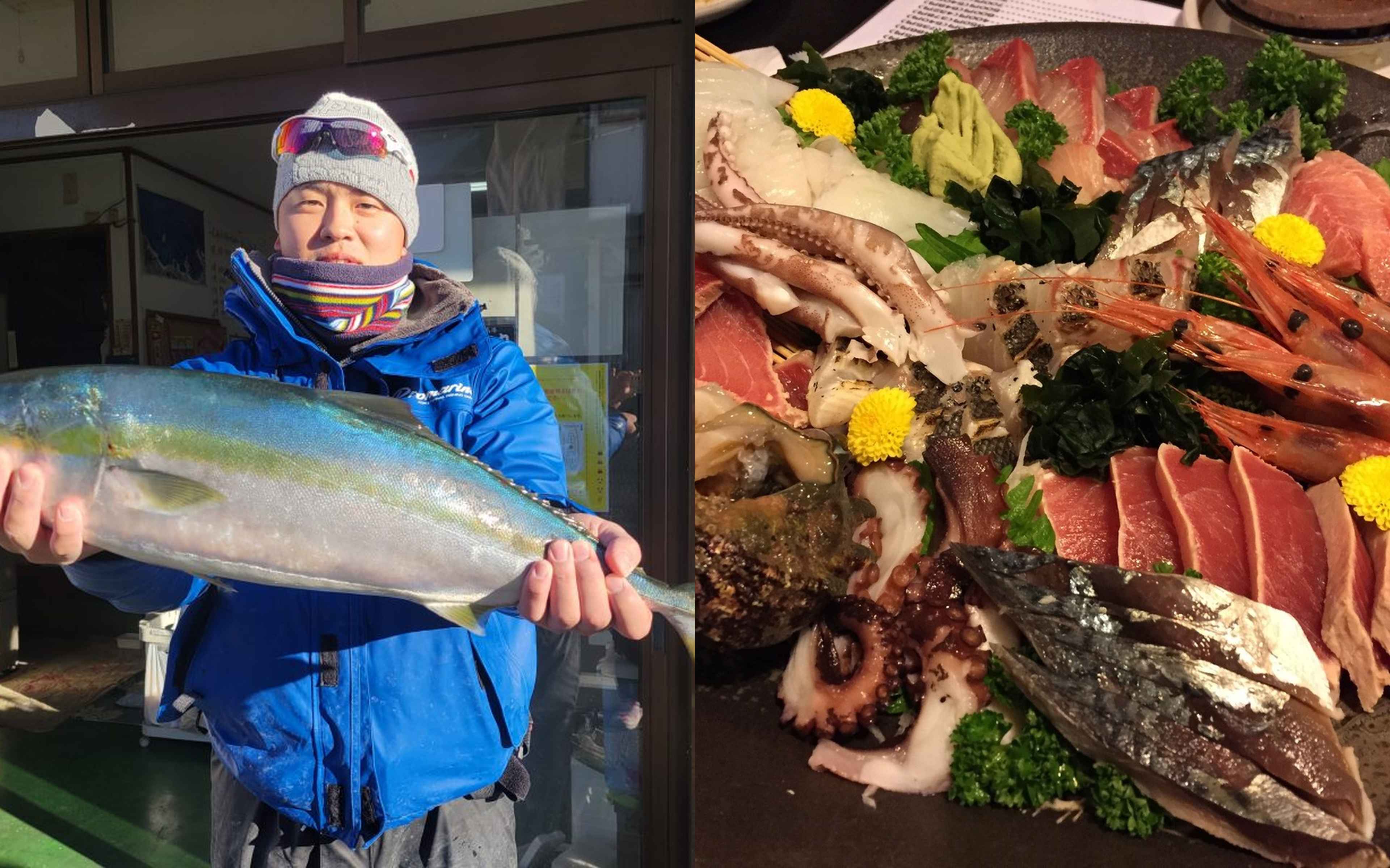 Freshly caught fish in Fukui — dangerously delicious.