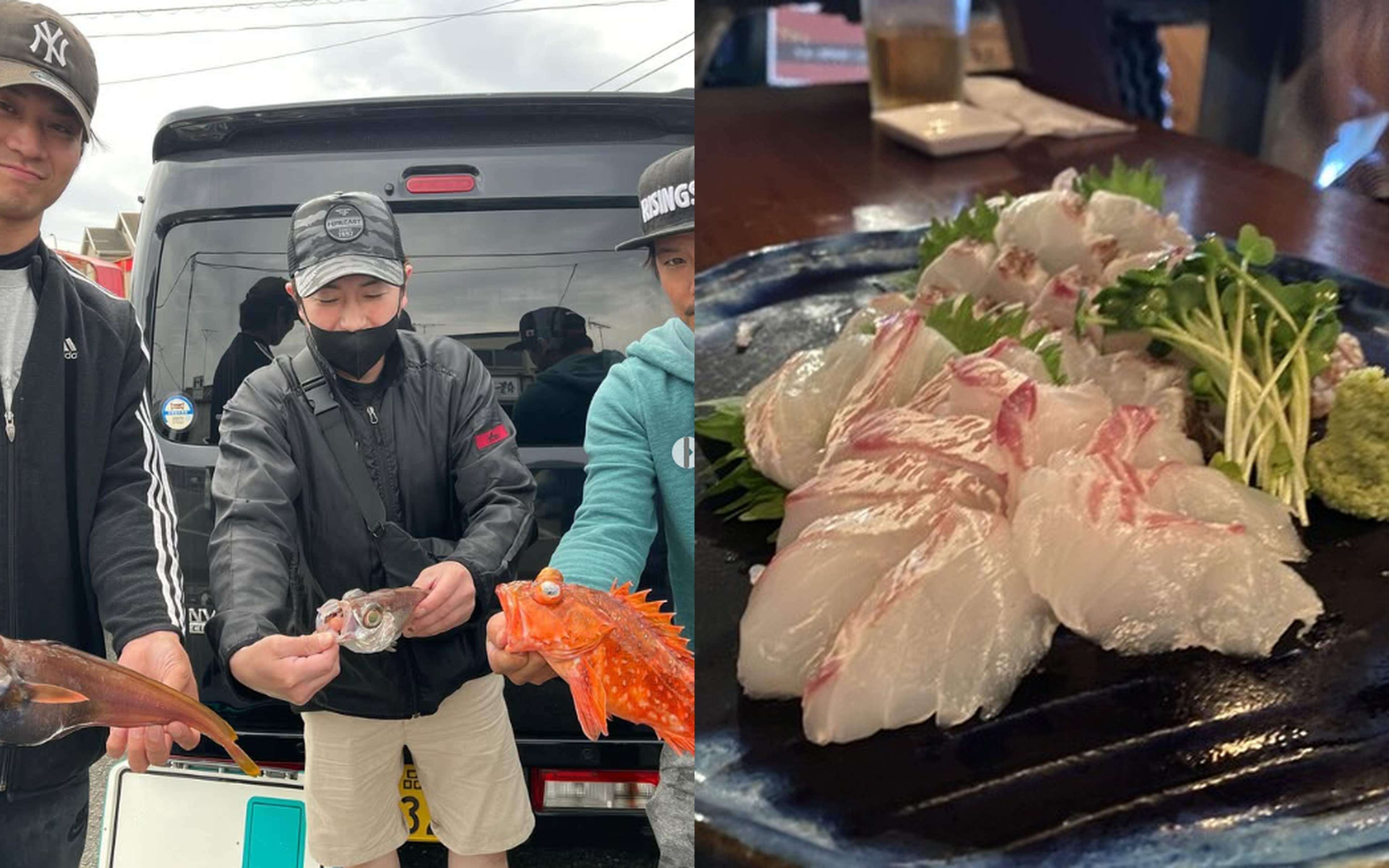 Freshly caught fish — dangerously delicious.