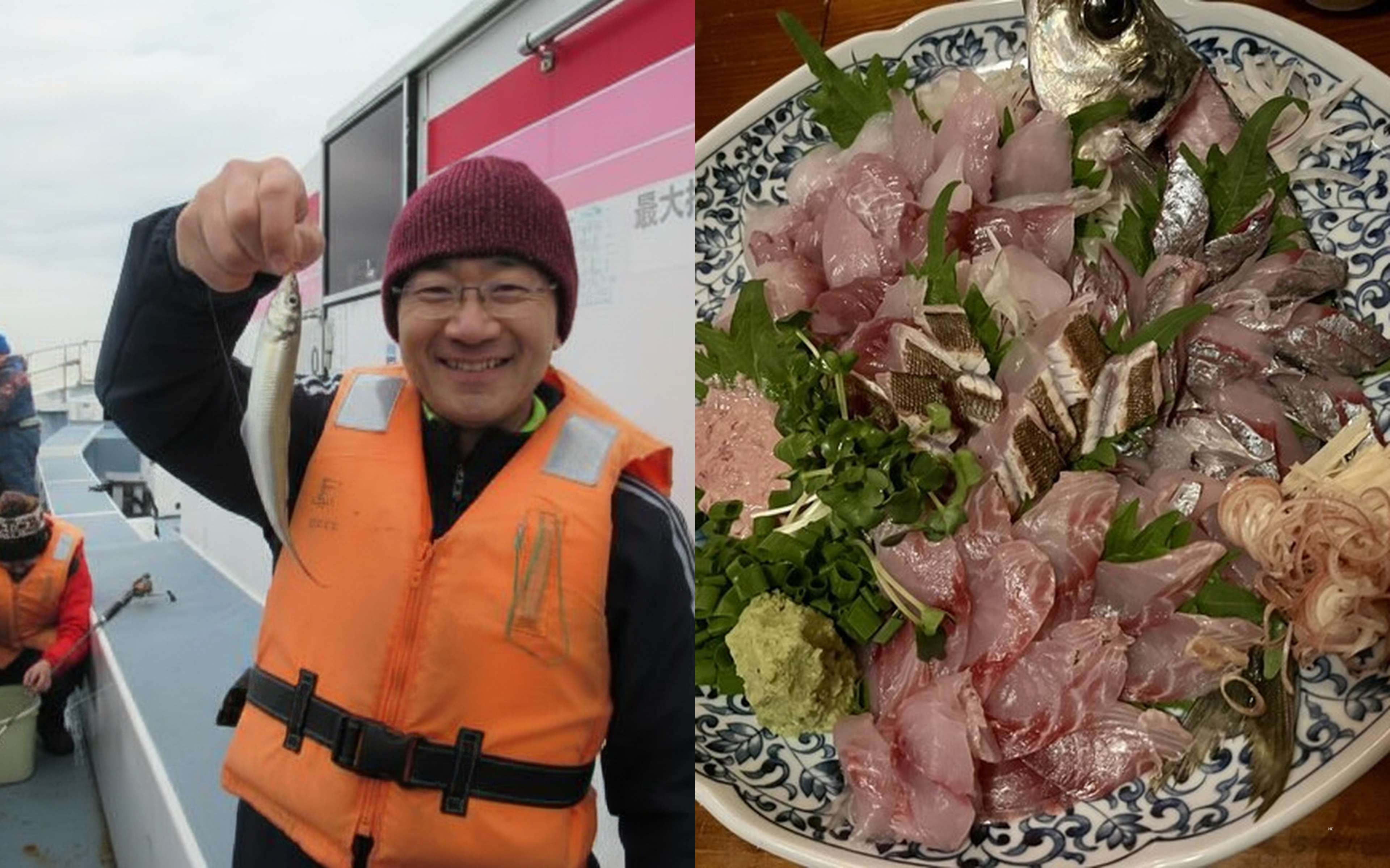 Freshly caught fish — dangerously delicious.