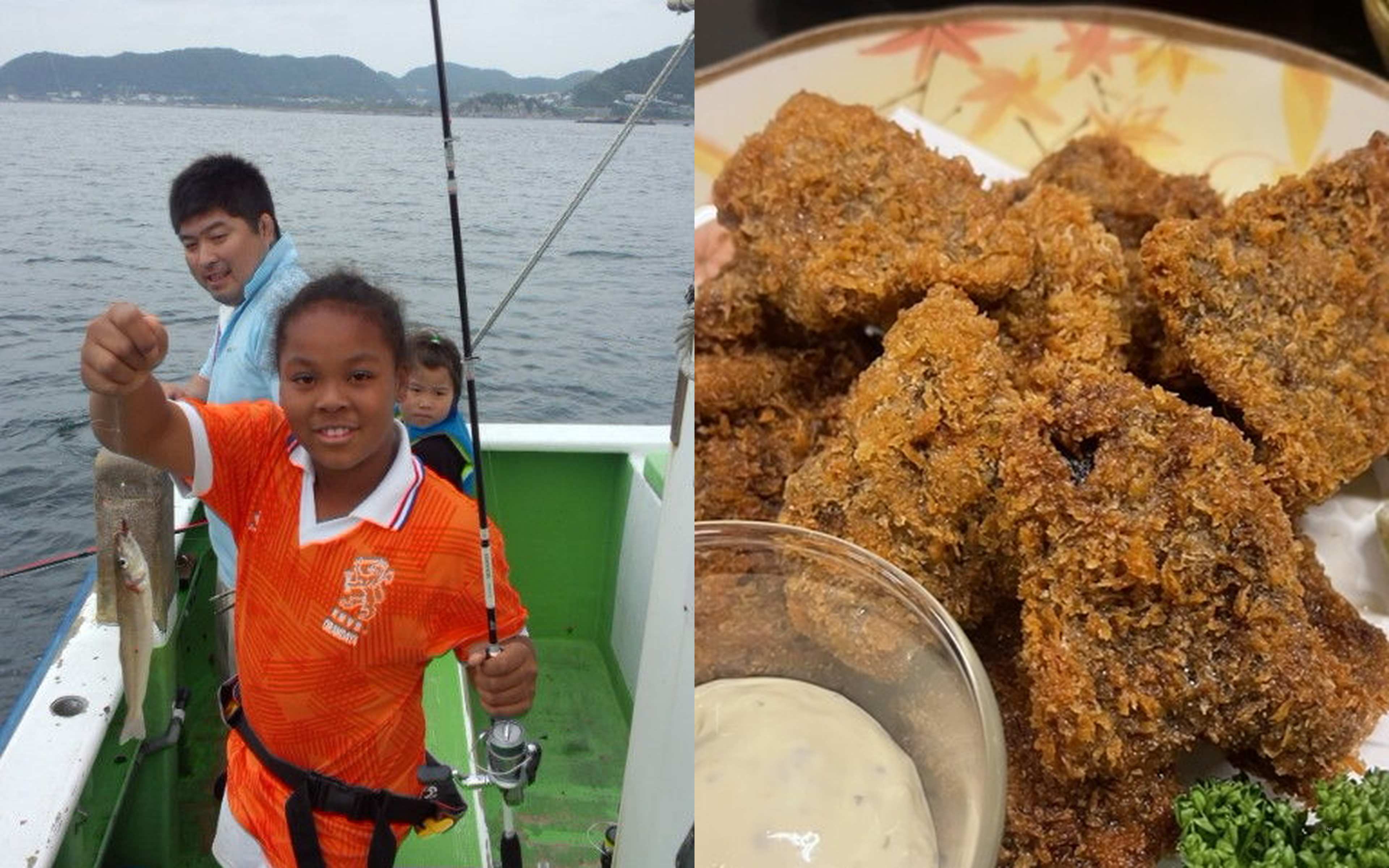 Freshly caught fish in Hayama — dangerously delicious.