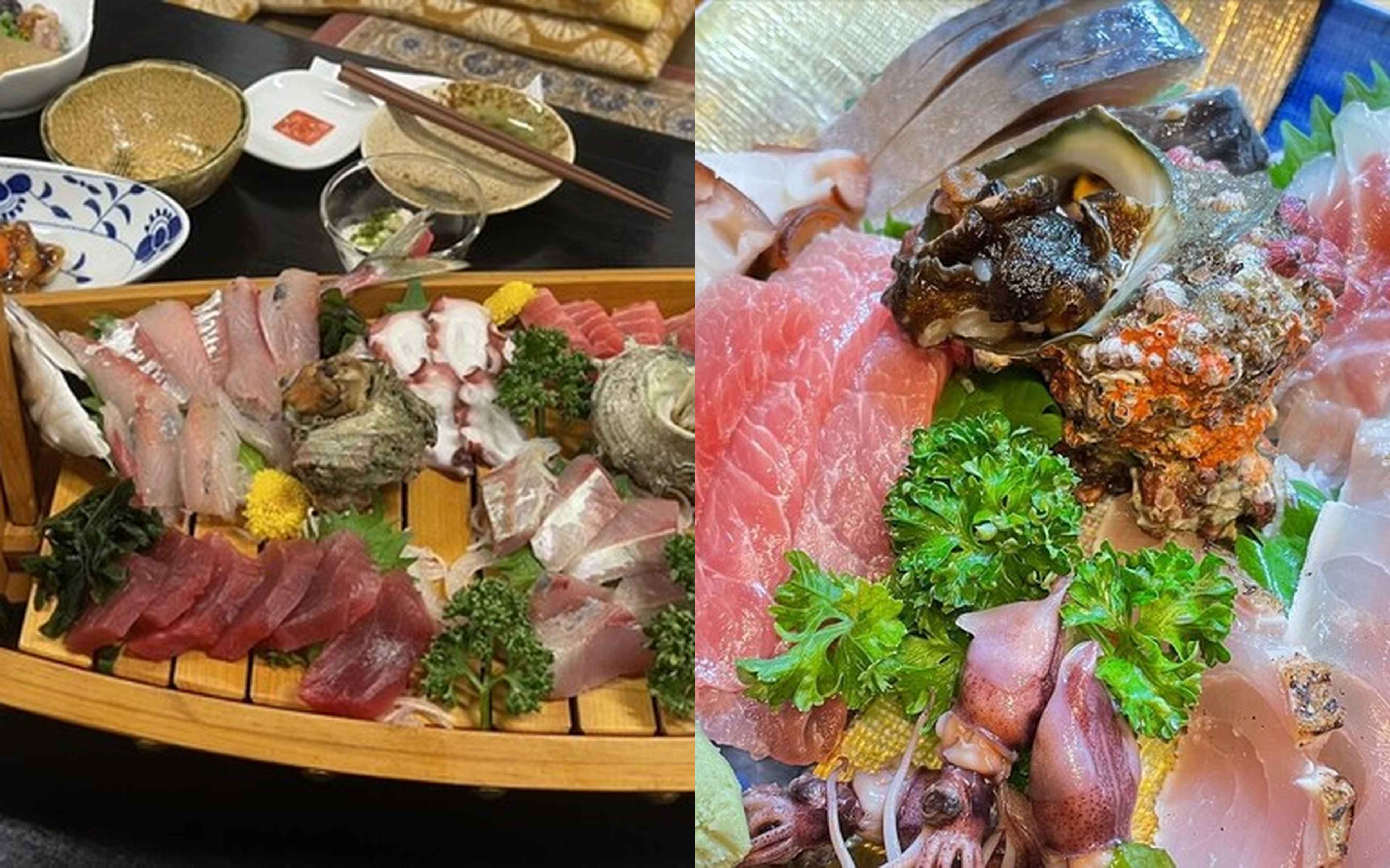 Your own catch is transformed into a beautiful meal by skilled hands!