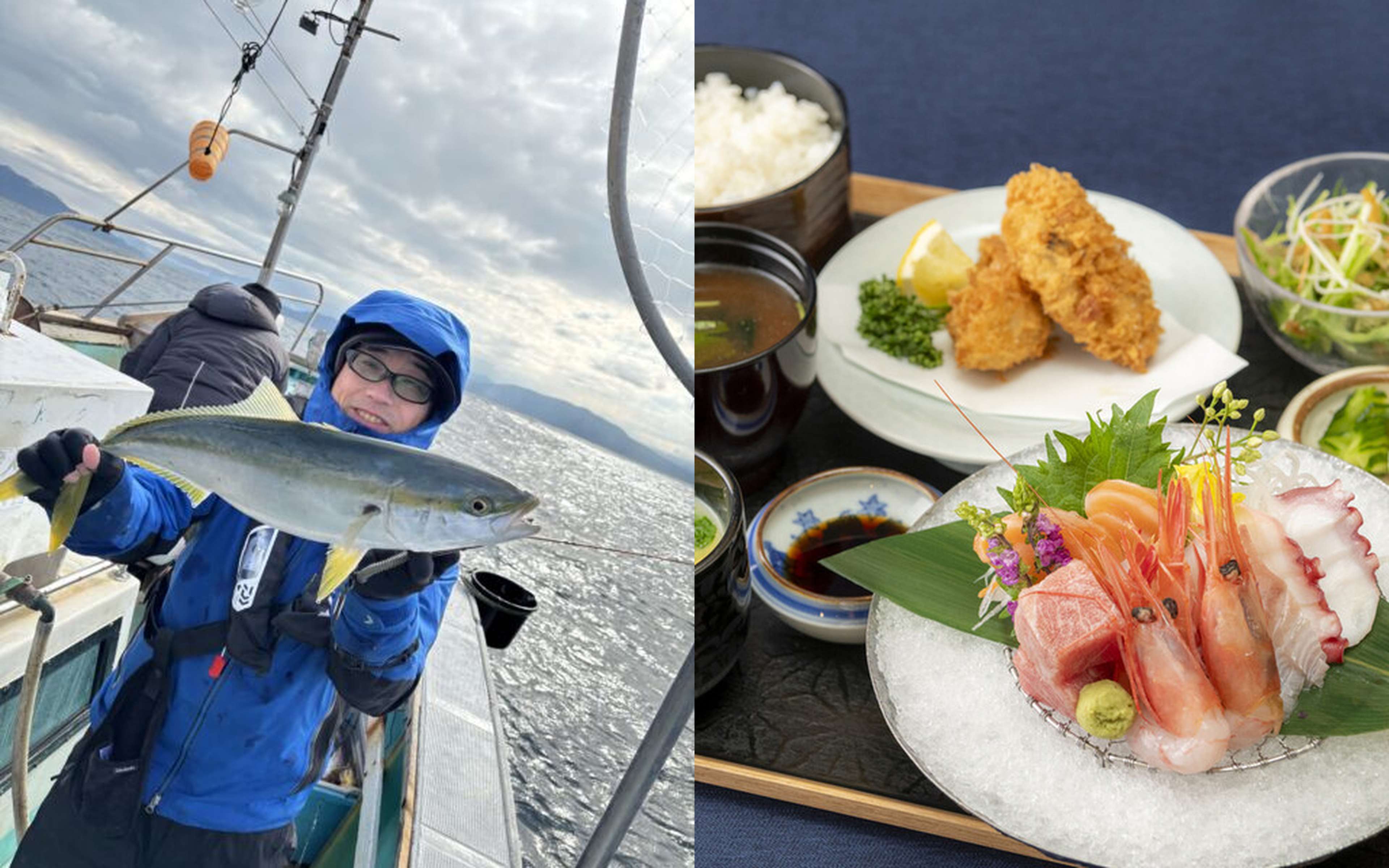 Freshly caught fish in Fukui — dangerously delicious.