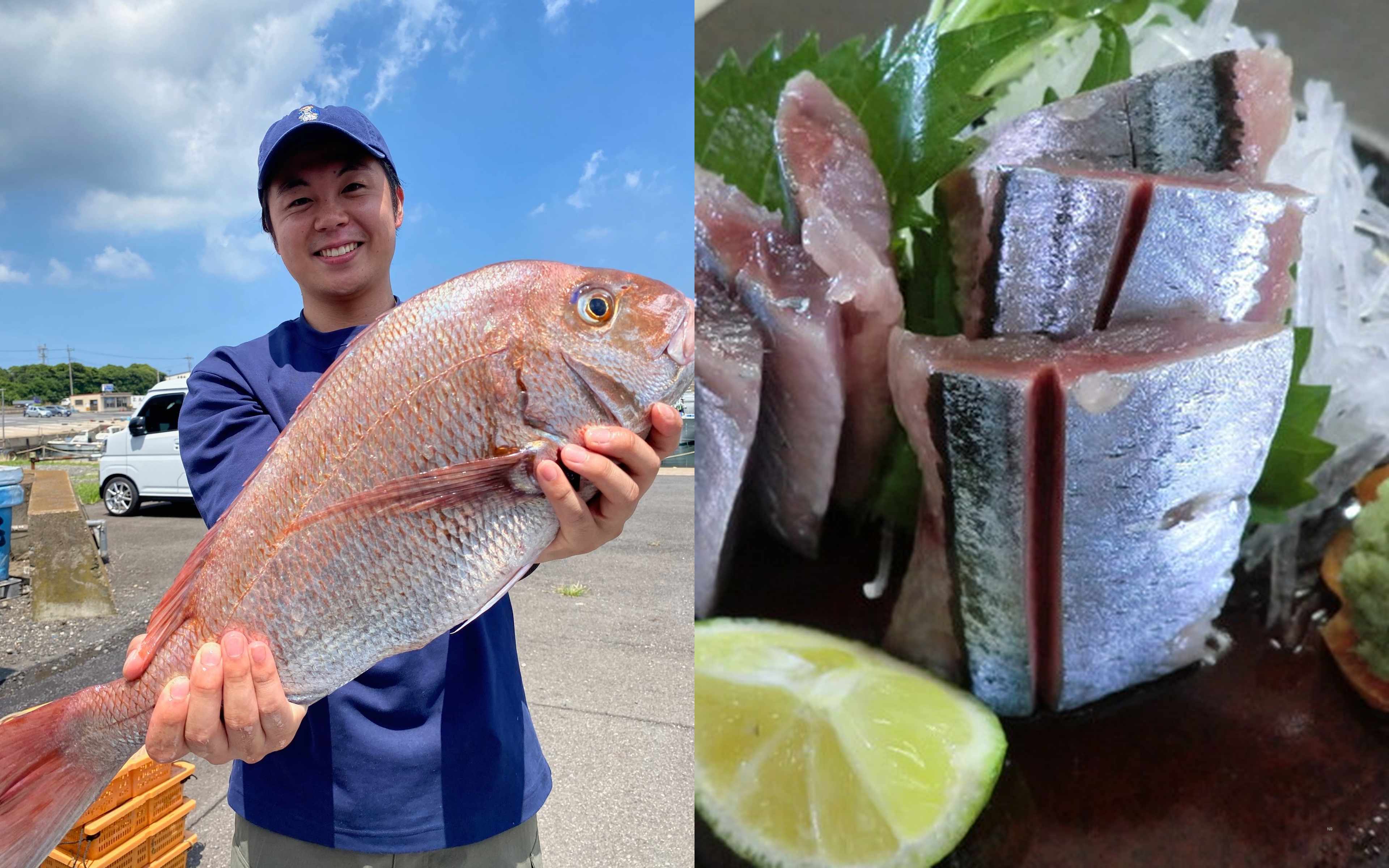 Freshly caught fish — dangerously delicious.