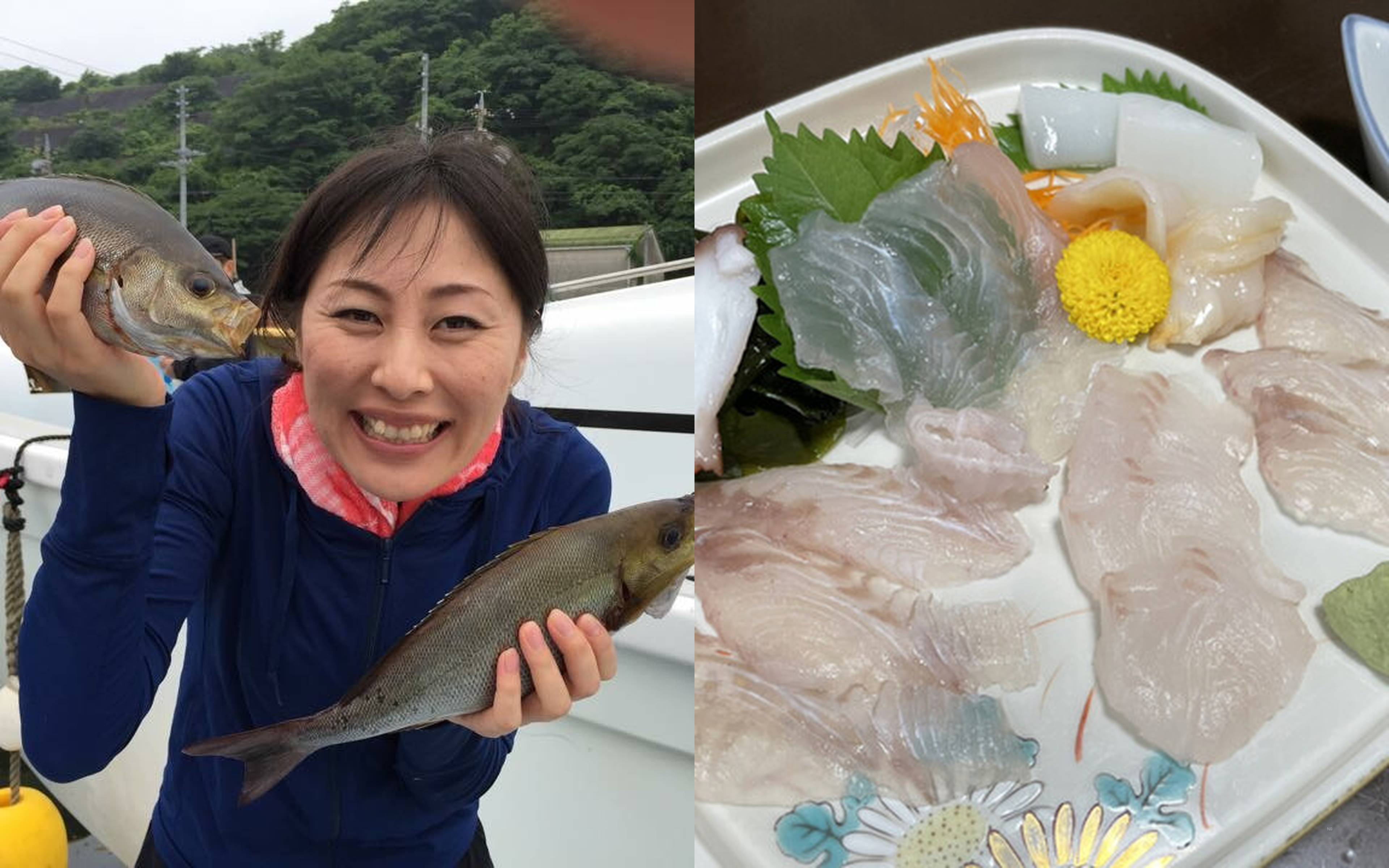 Freshly caught fish — dangerously delicious.