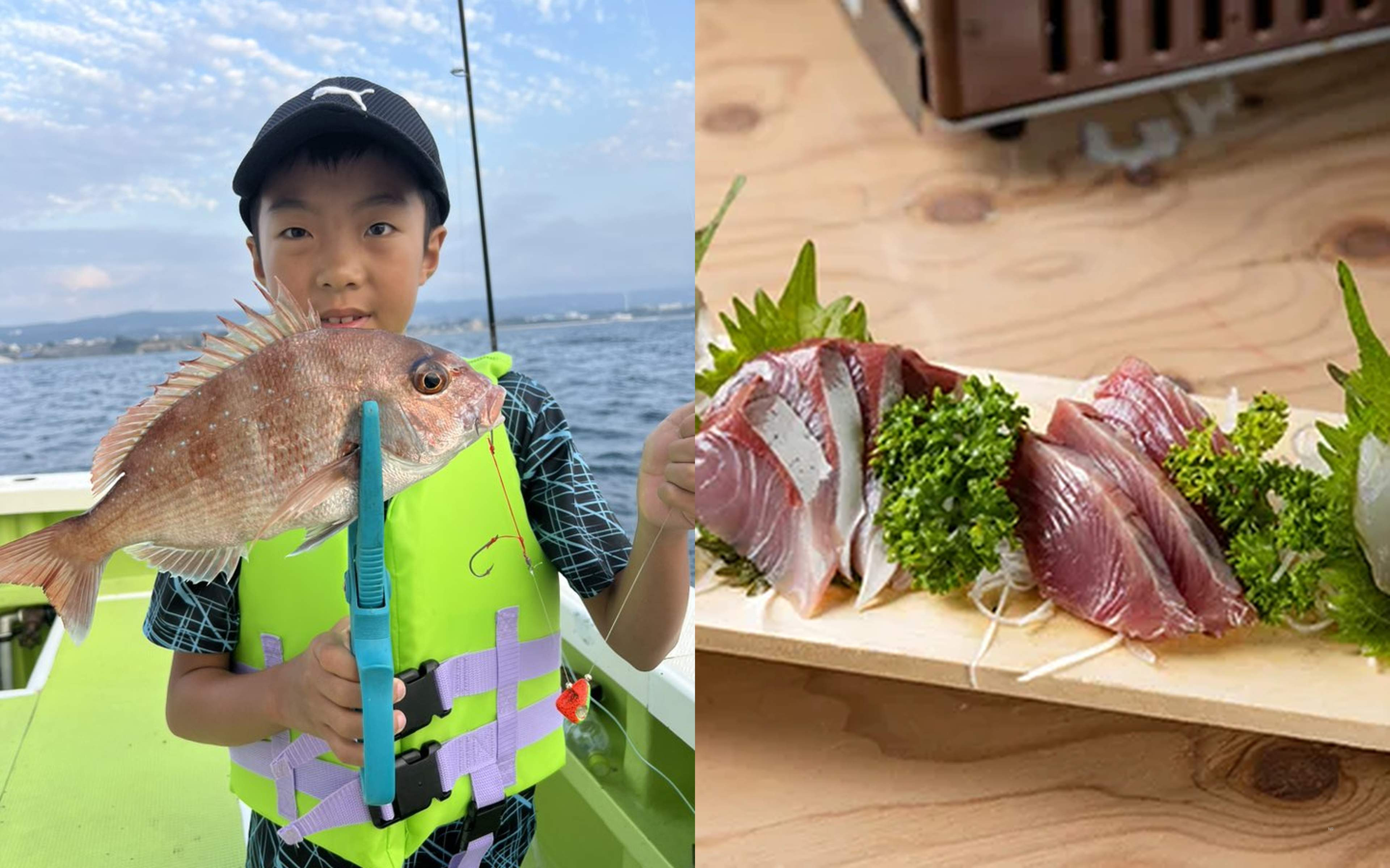 Dawn at the port in Hitachi — the moment your story begins.