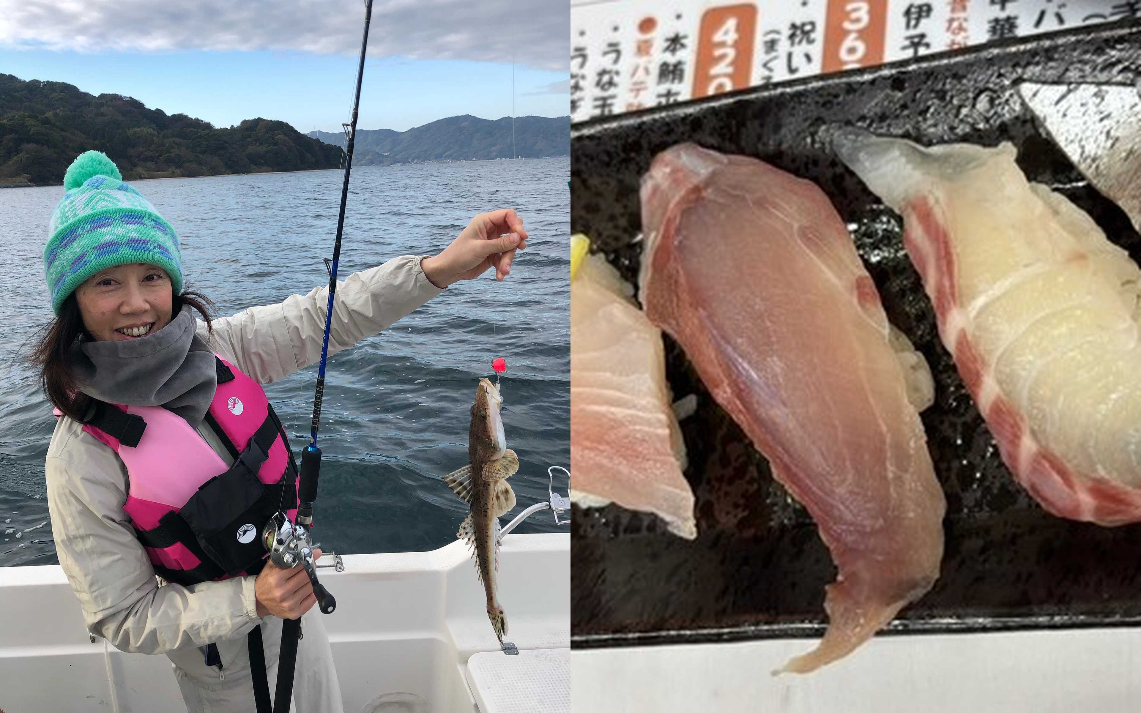 Freshly caught fish in Ehime Sadamisaki — dangerously delicious.