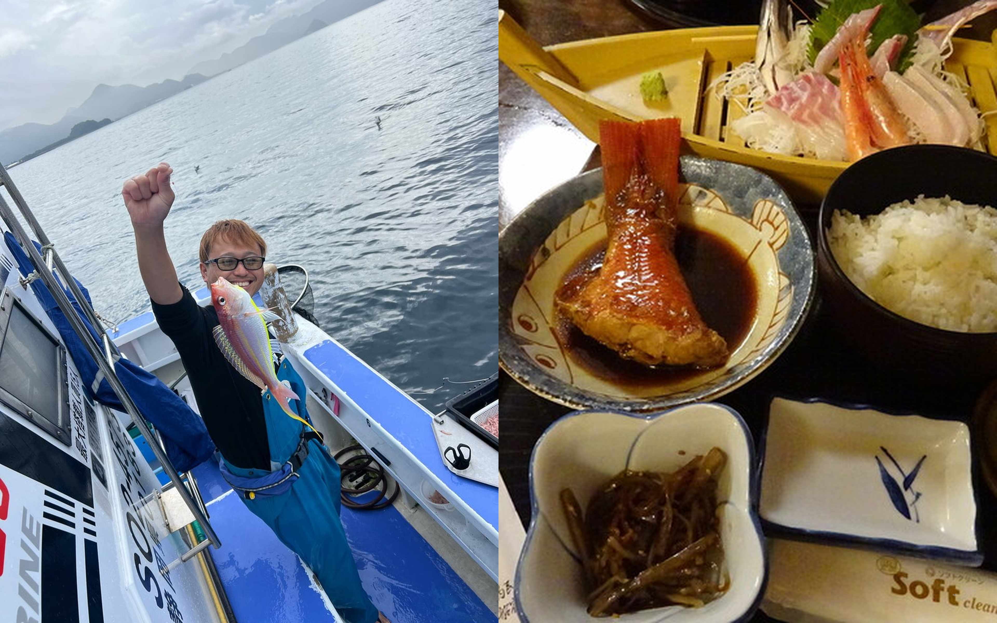 Freshly caught fish in Fukui — dangerously delicious.