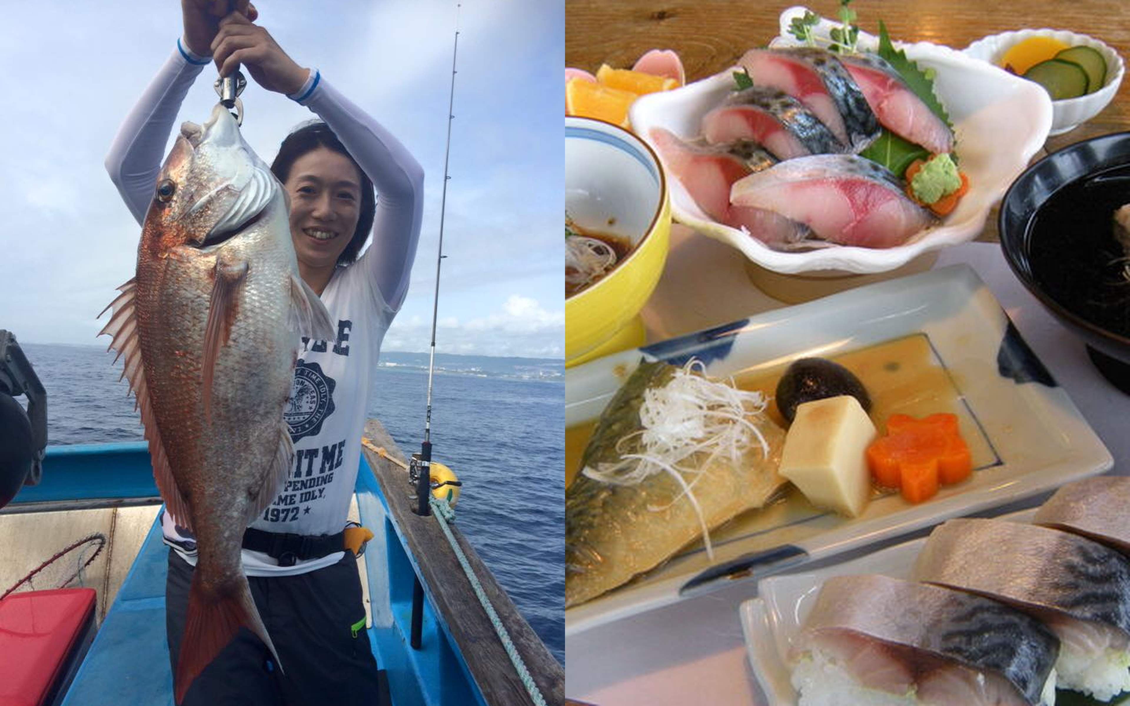 Freshly caught fish — dangerously delicious.