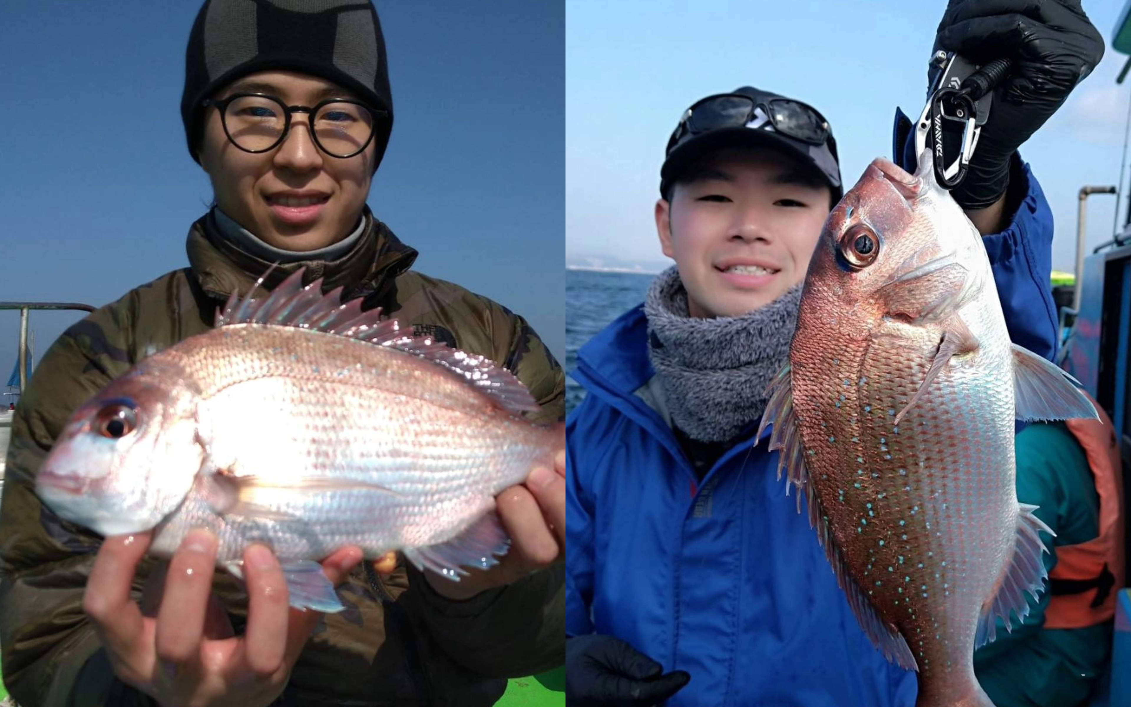 The thrill of reeling in the first catch of the day at Ichinosemaru!