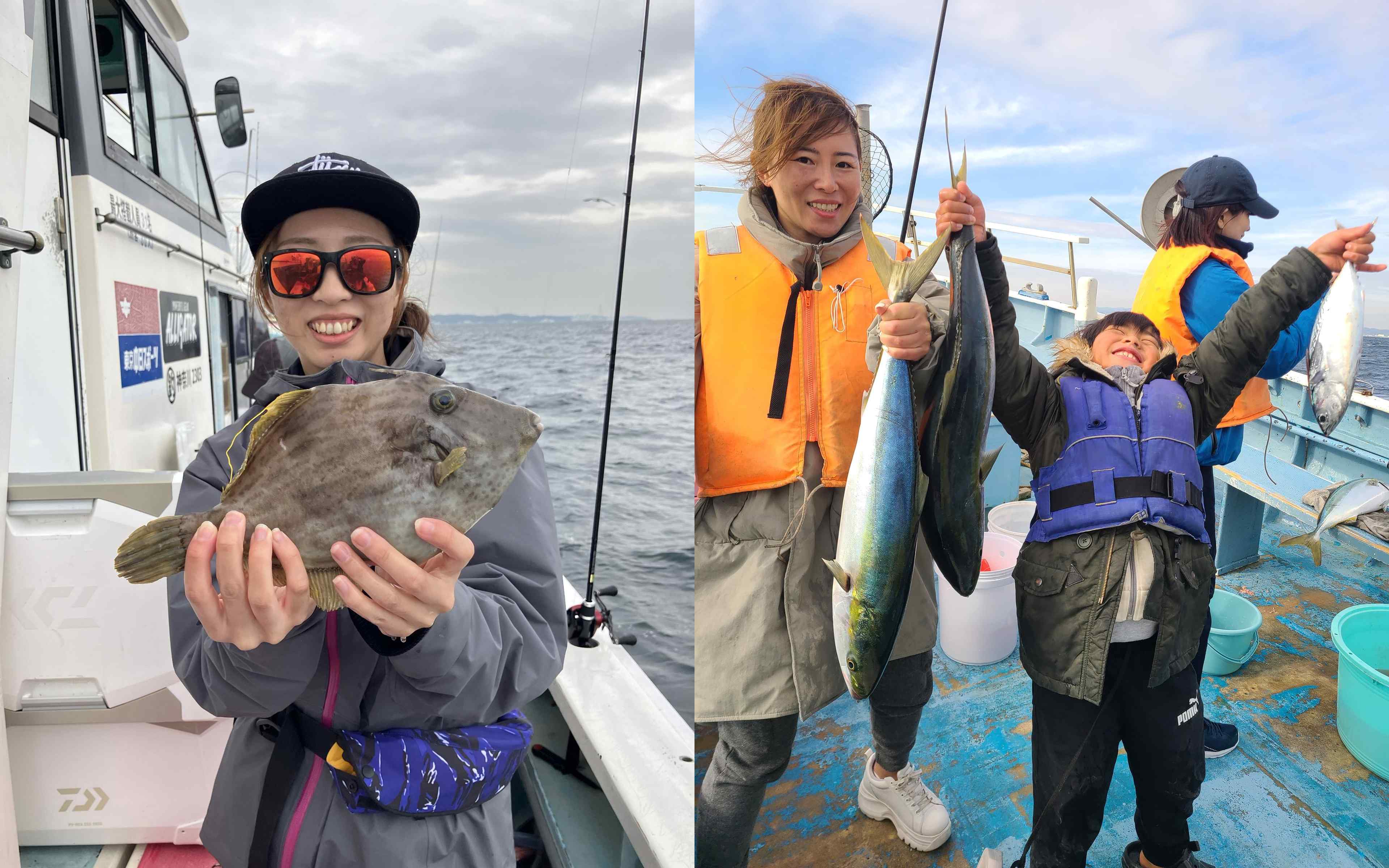 A family-friendly Japan charter boat with clean facilities and a kind captain