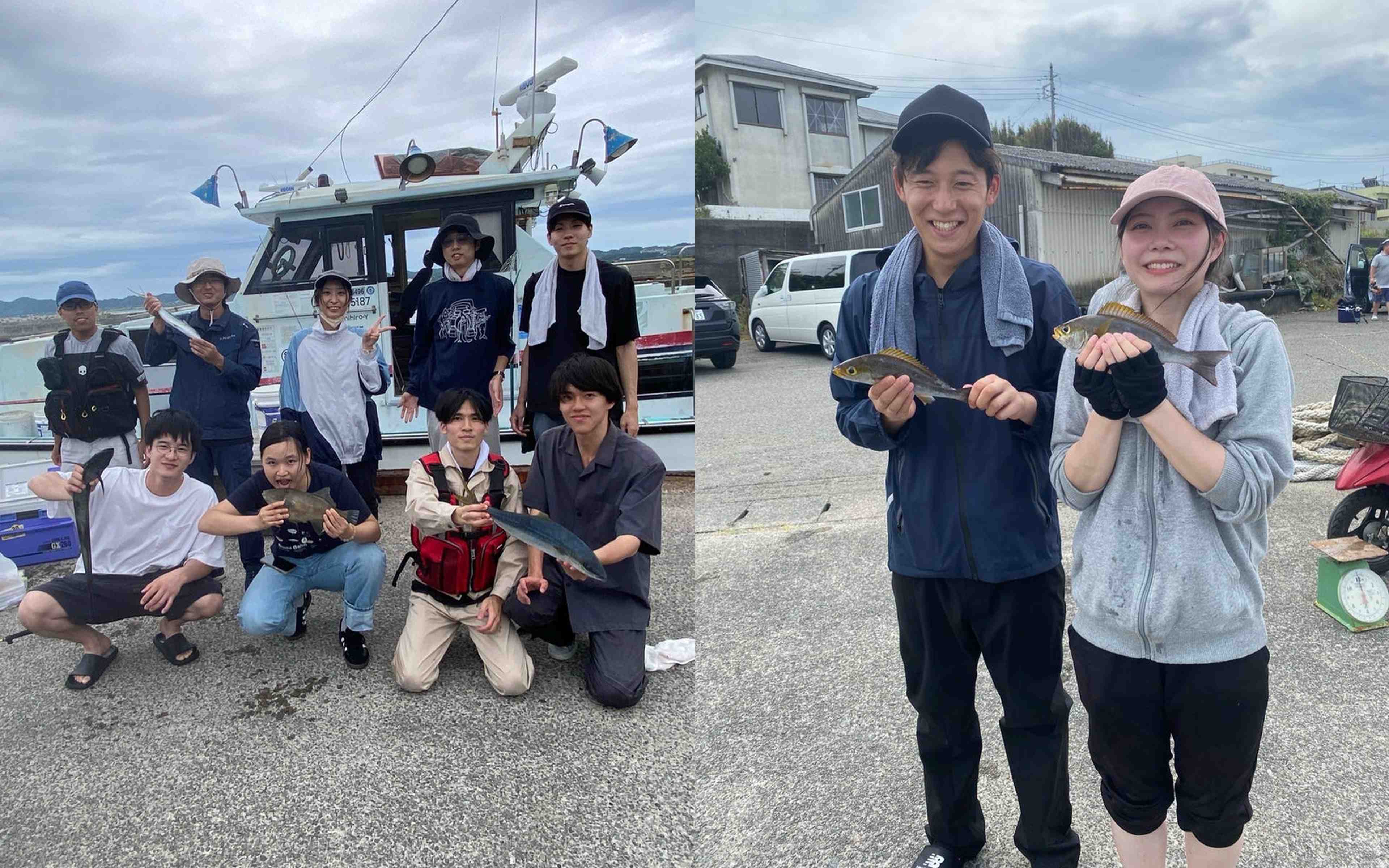 The thrill of reeling in the first catch of your Japan fishing tour!