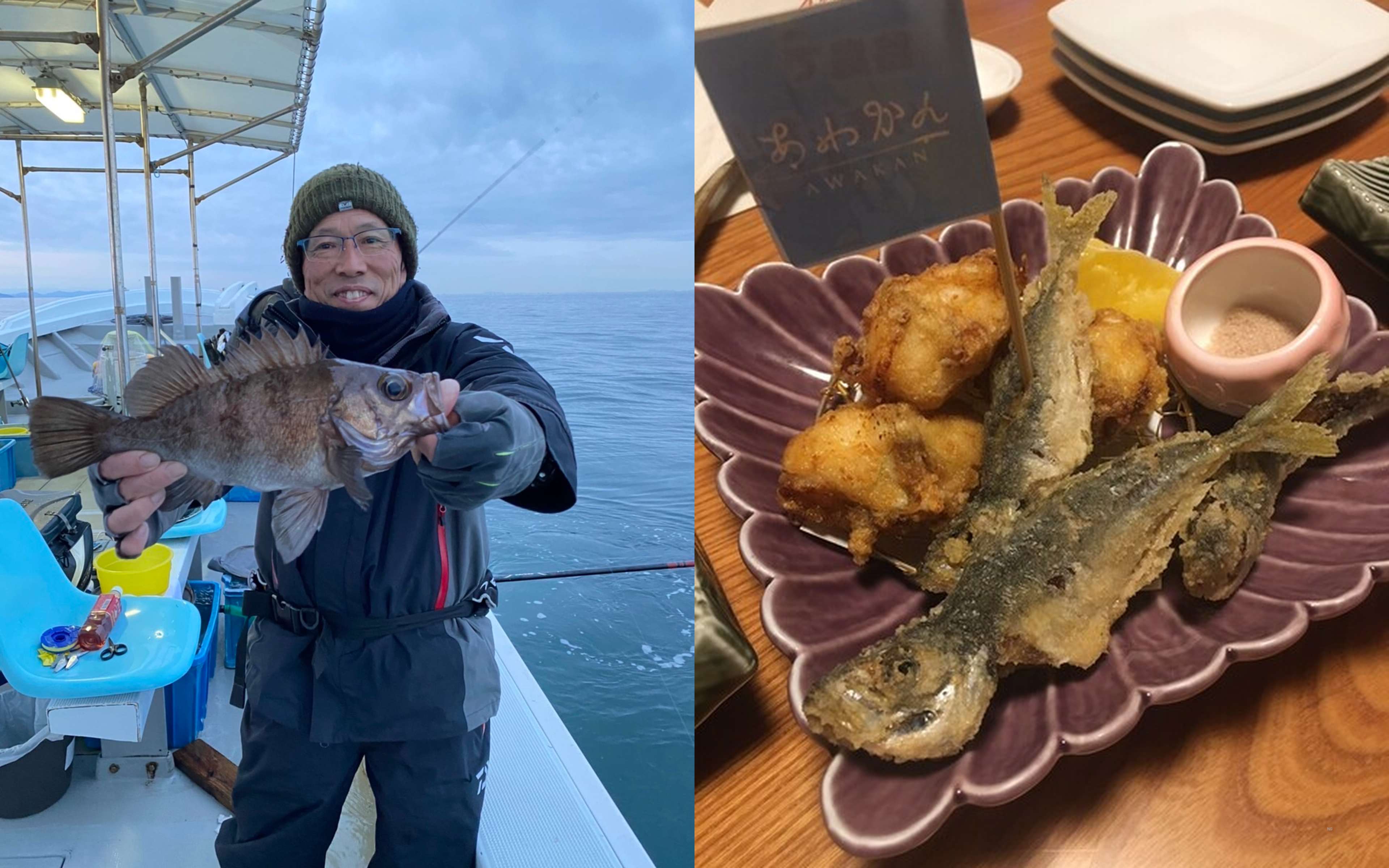 Fresh catch on Awaji Island Japan — dangerously delicious sea-to-table fishing experience.