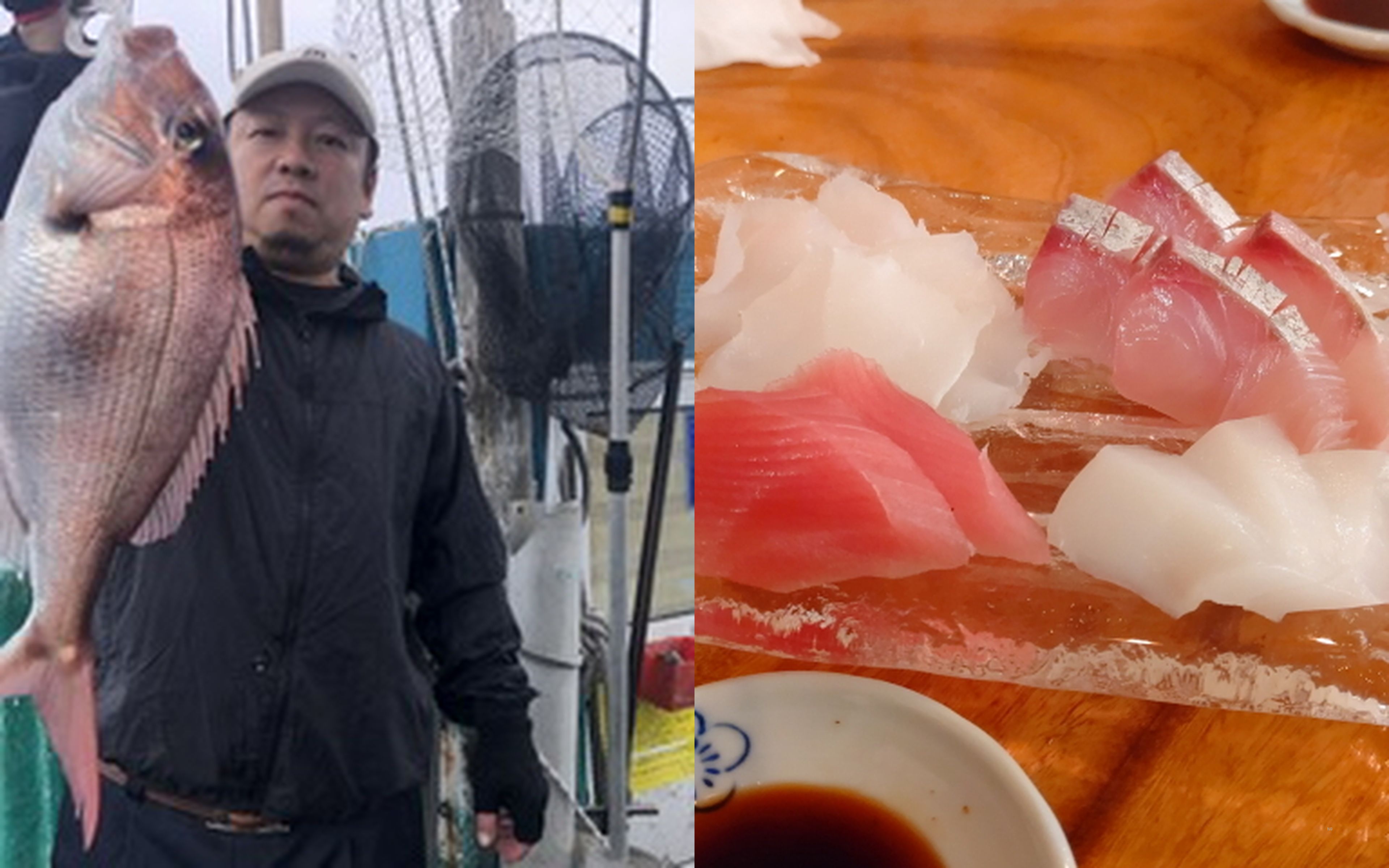 Freshly caught fish in Wakayama's Kinan Area — dangerously delicious.