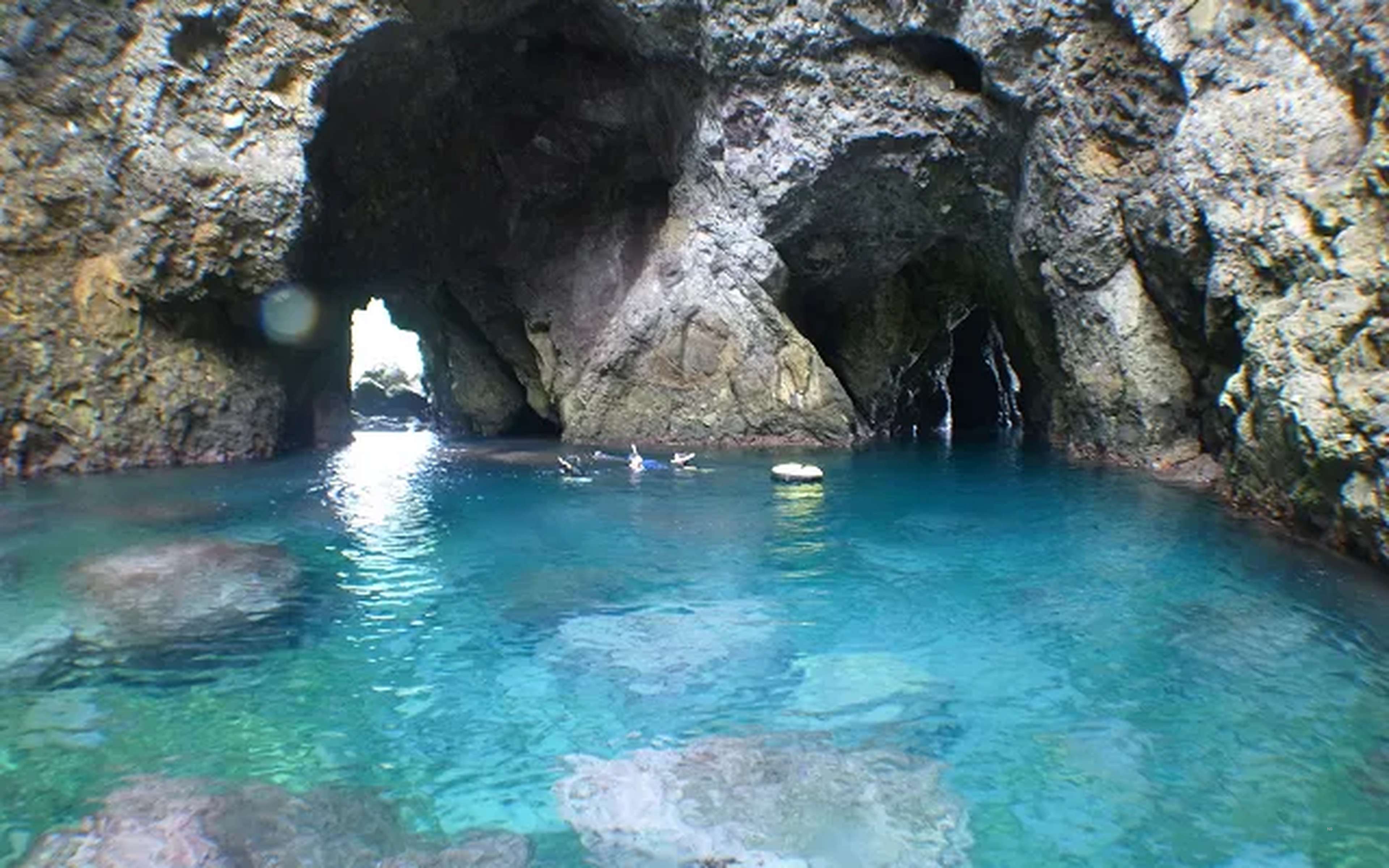 Townscape and harbor in Awaji