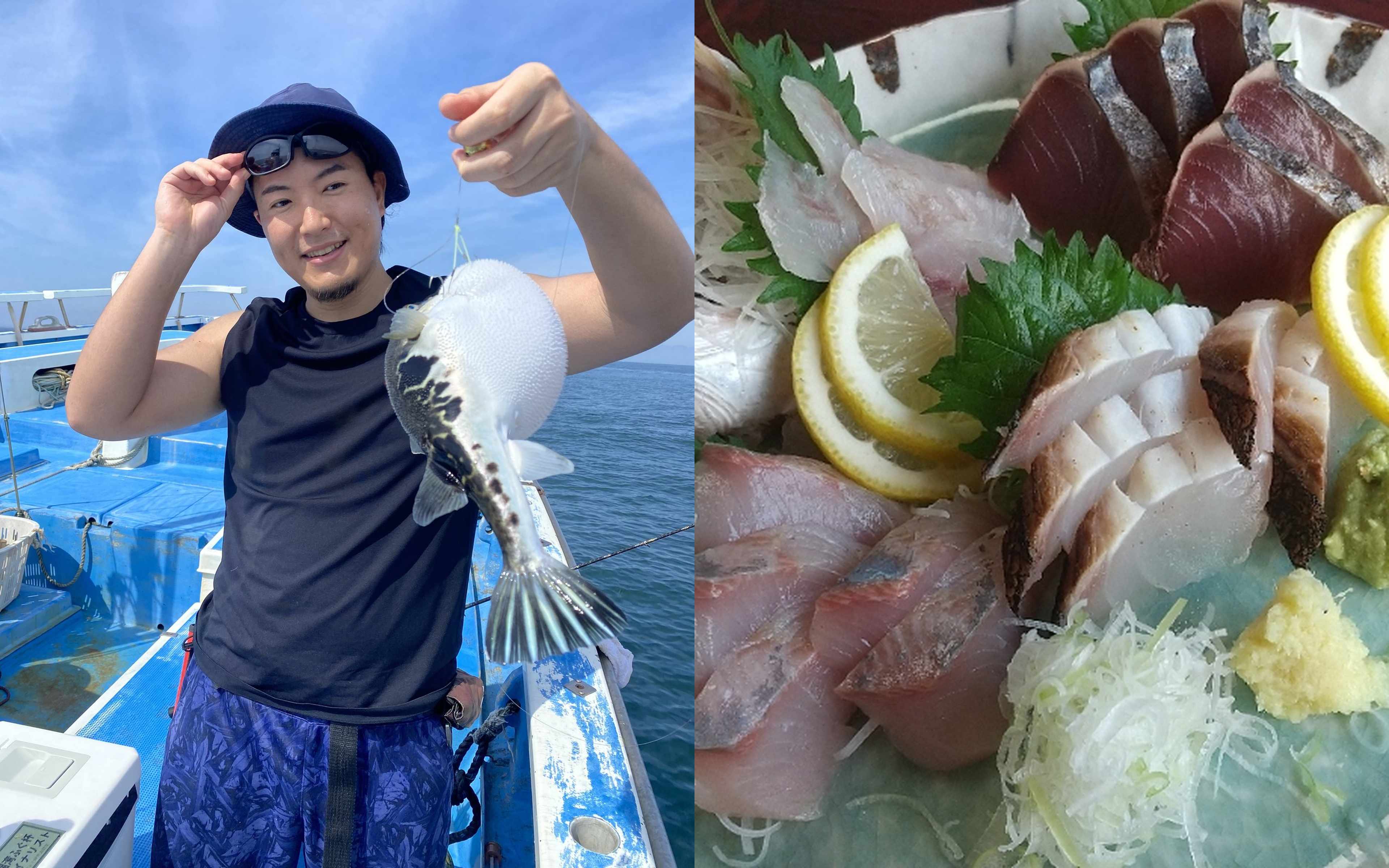 Freshly caught fish in Kamakura/Enoshima — dangerously delicious.