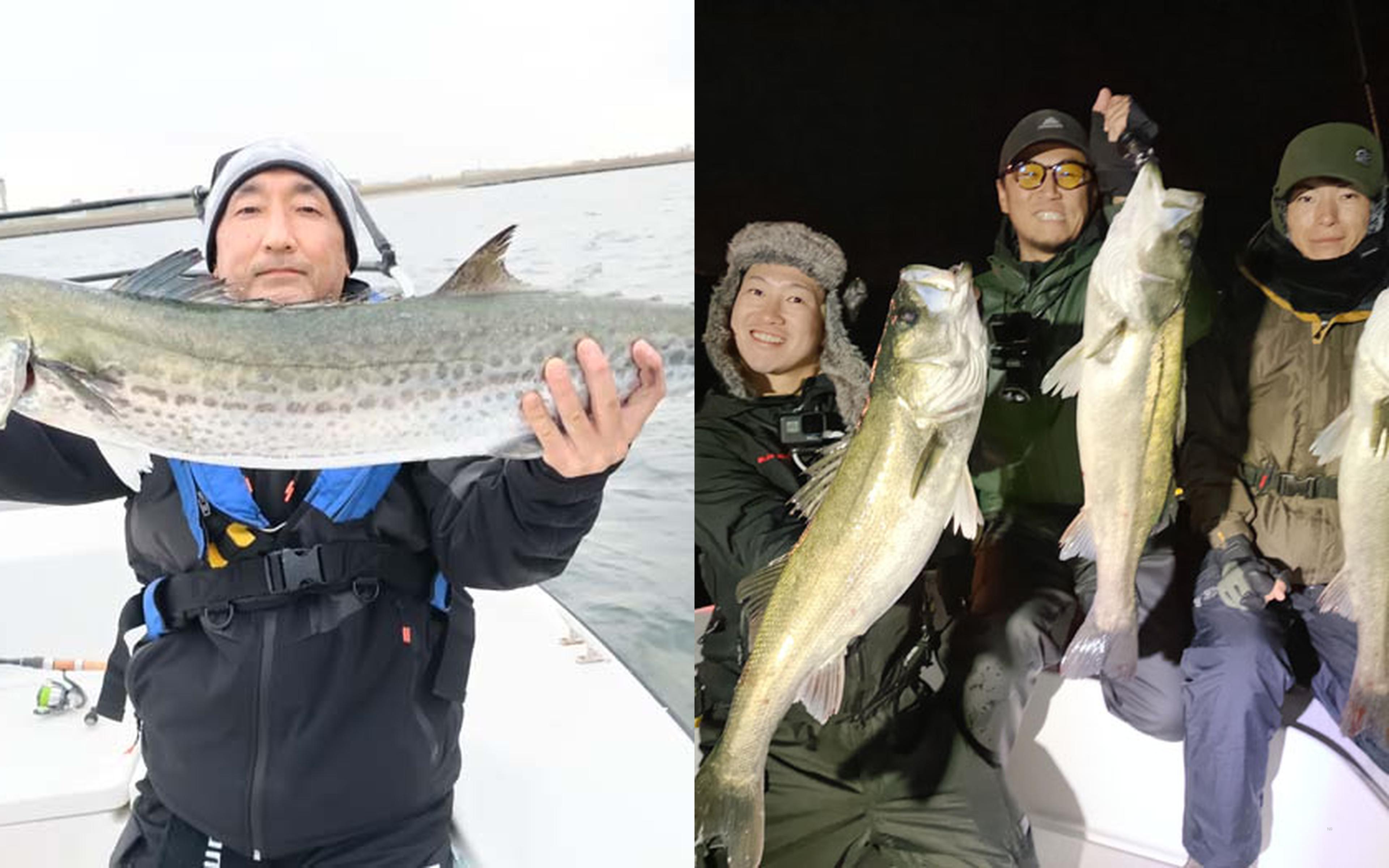 The thrill of reeling in the first catch of the day on Tokyo Bay!