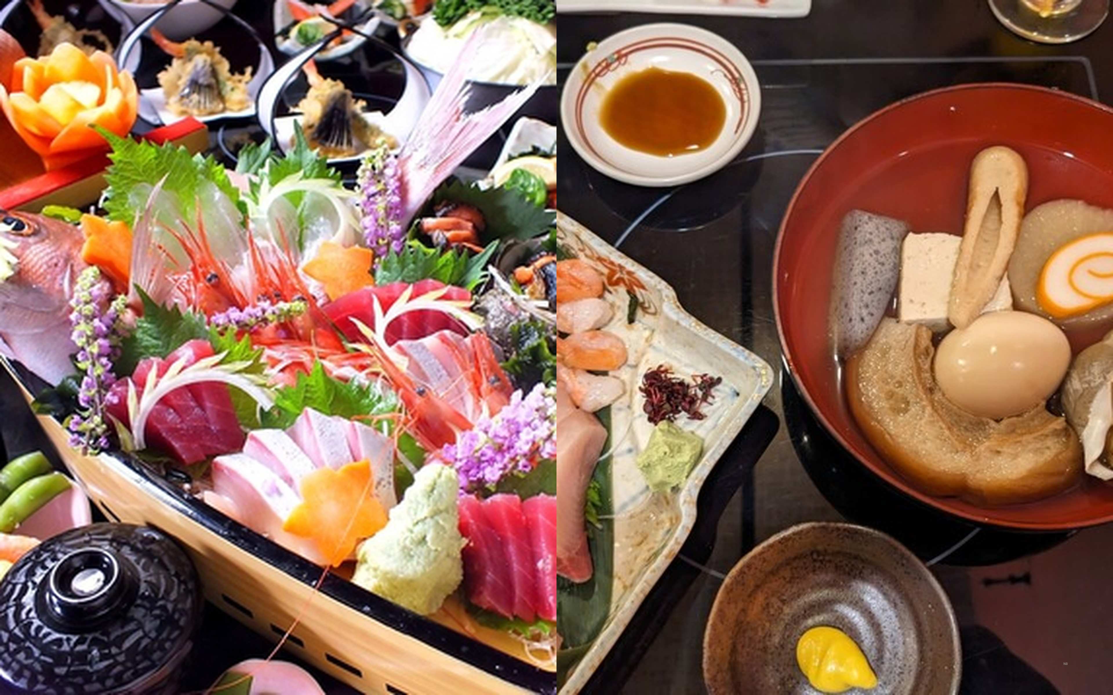 Map of Kanazawa sightseeing spots and Kanazawa Port fishing departure point.